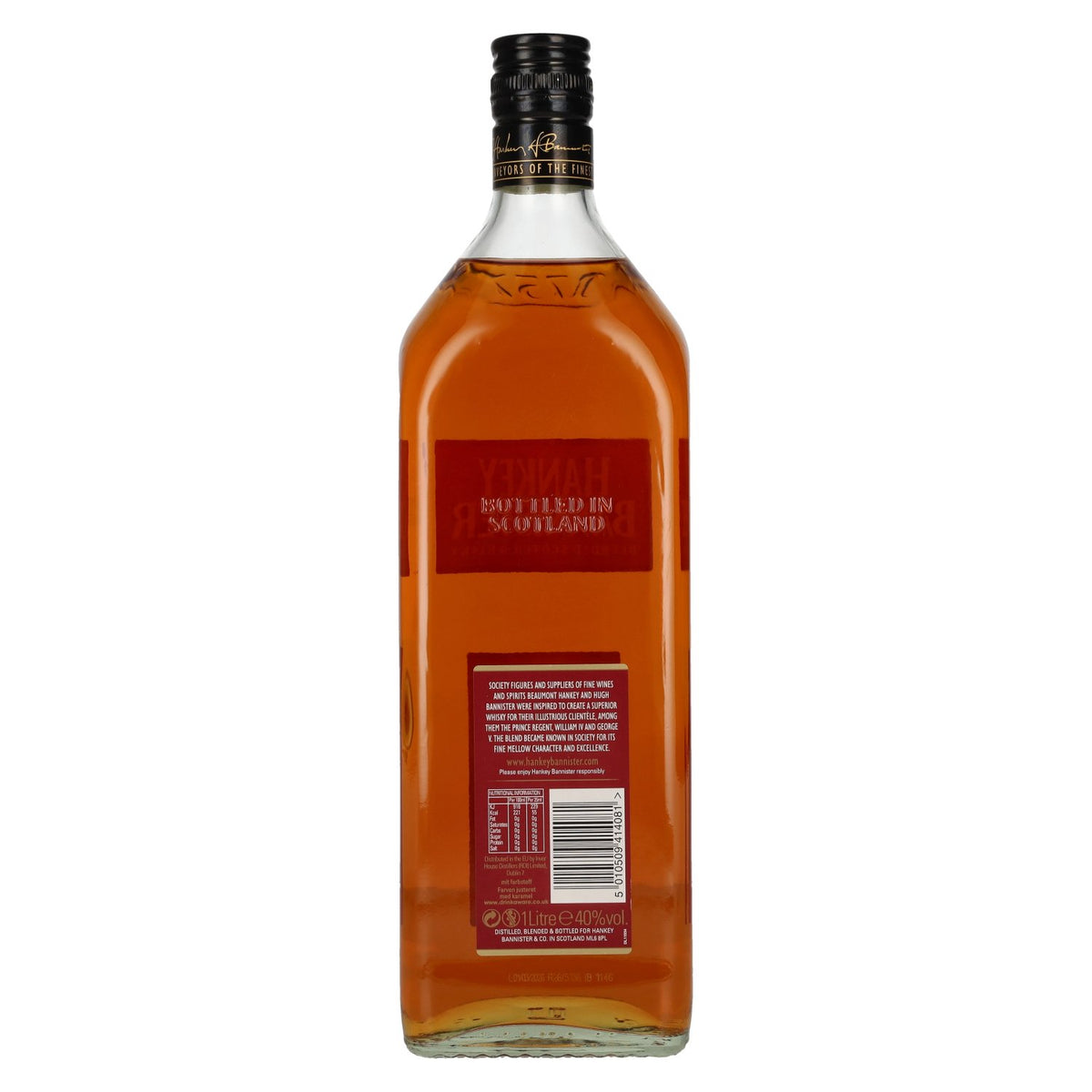 Hankey Bannister ORIGINAL Blended Scotch Whisky 40% Vol. 1l