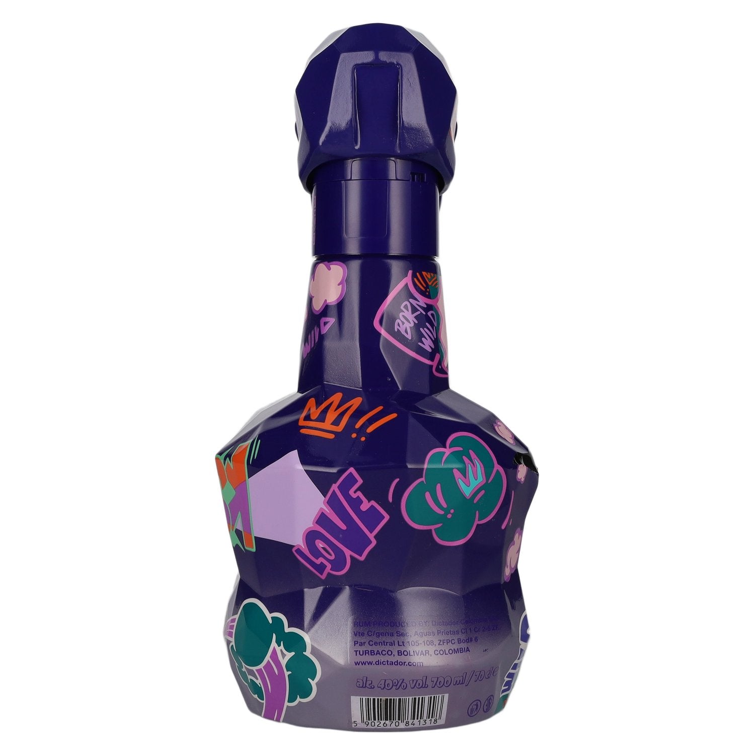 Dictador GAME CHANGER VIOLET Rhum colombien 40 % vol. 0,7 l