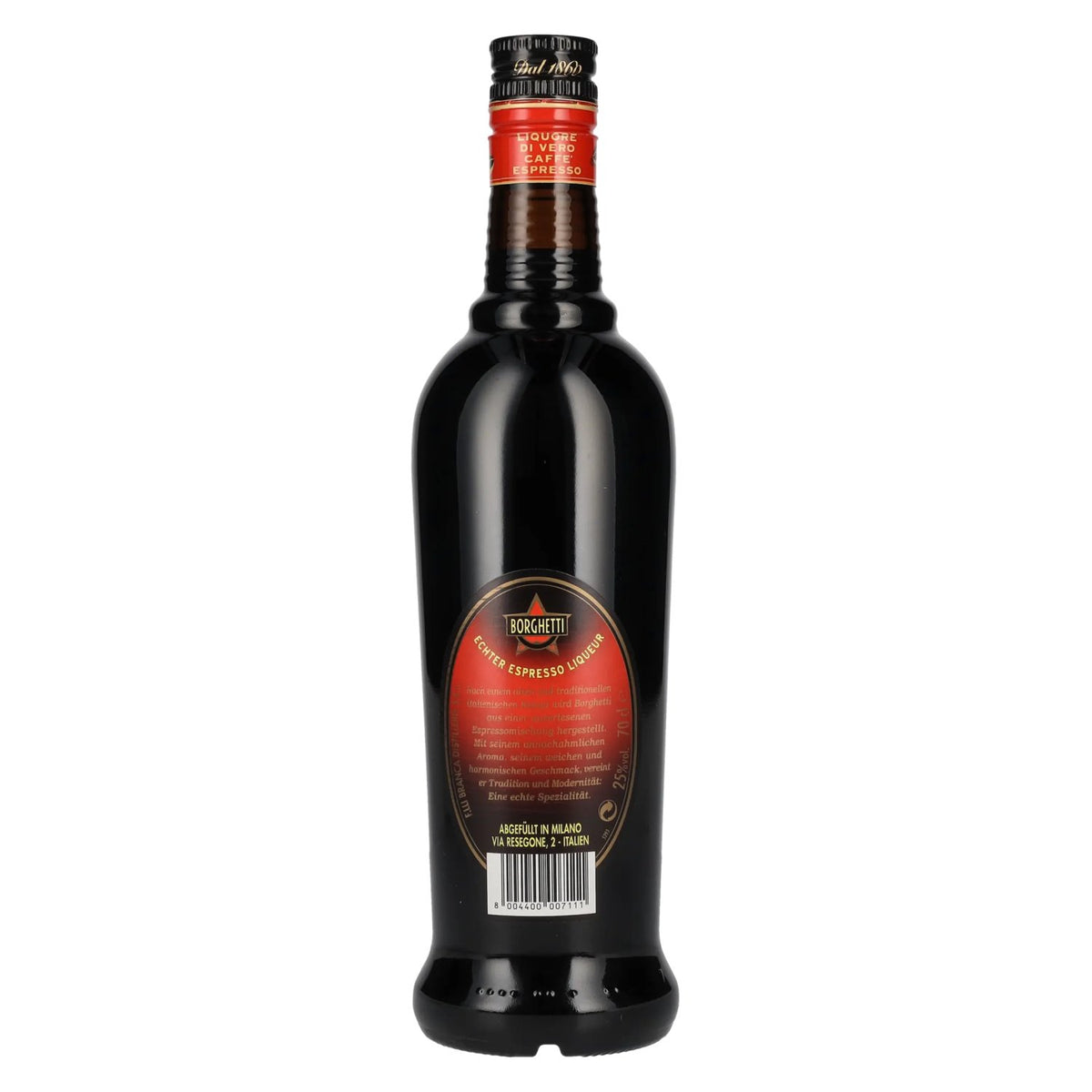 Borghetti Espresso Liqueur 25% Vol. 0,7l