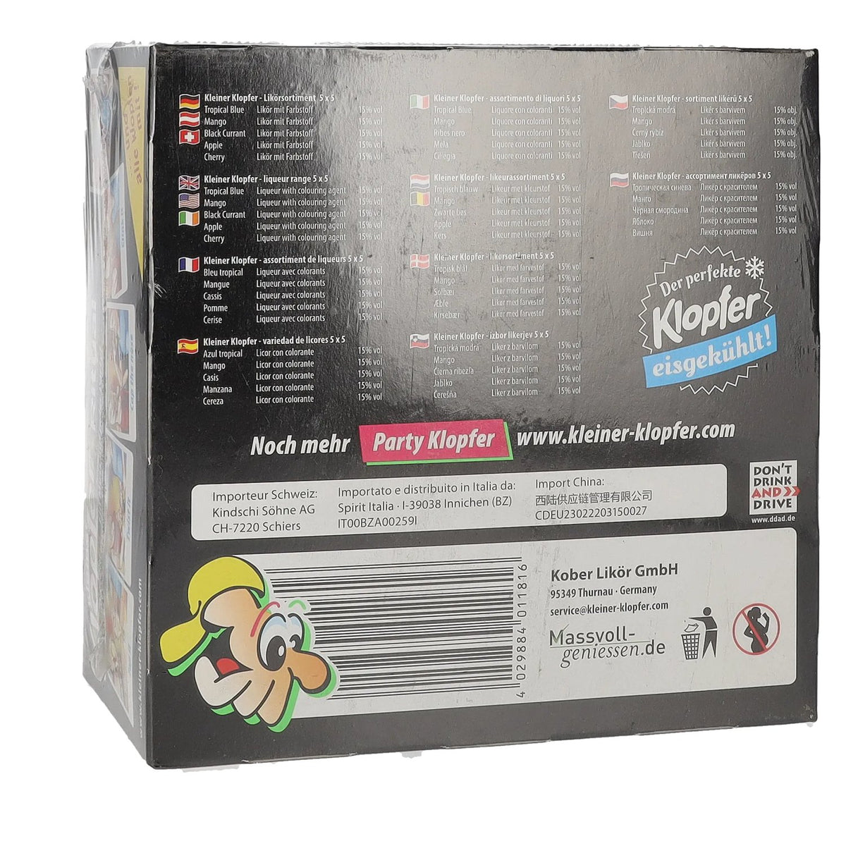 Kleiner Klopfer Sour Mix 15% vol. 25x0,02l