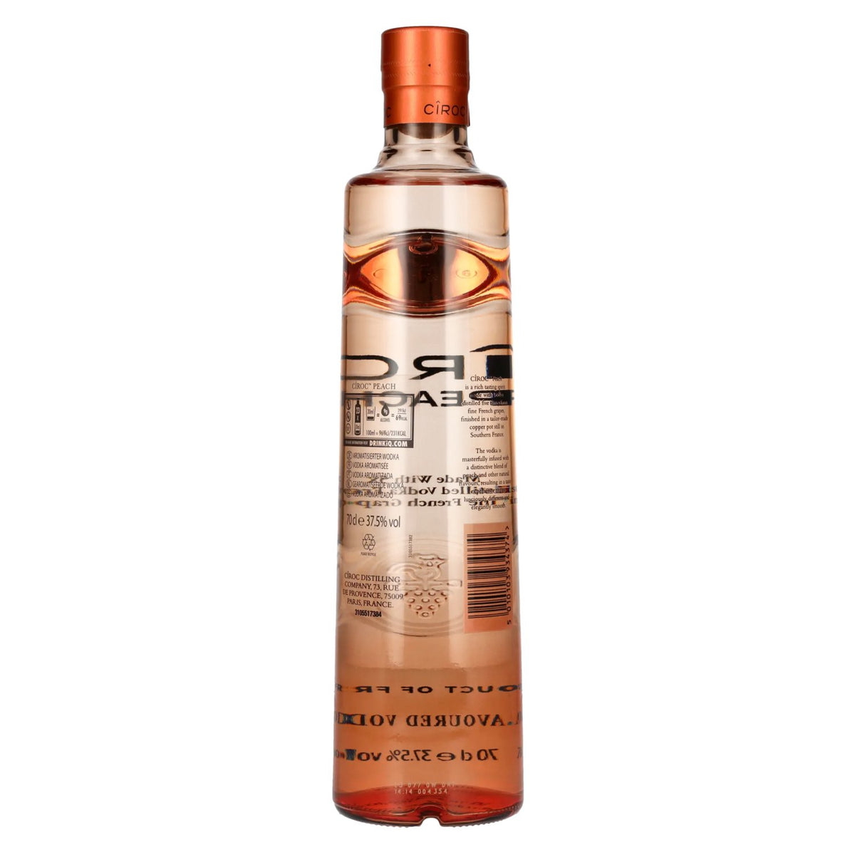Cîroc PEACH Flavoured Vodka 37,5% Vol. 0,7l