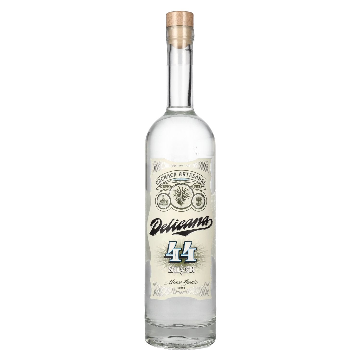 Delicana 44 SILVER Cachaça Artesanal 44% vol. 0,7l