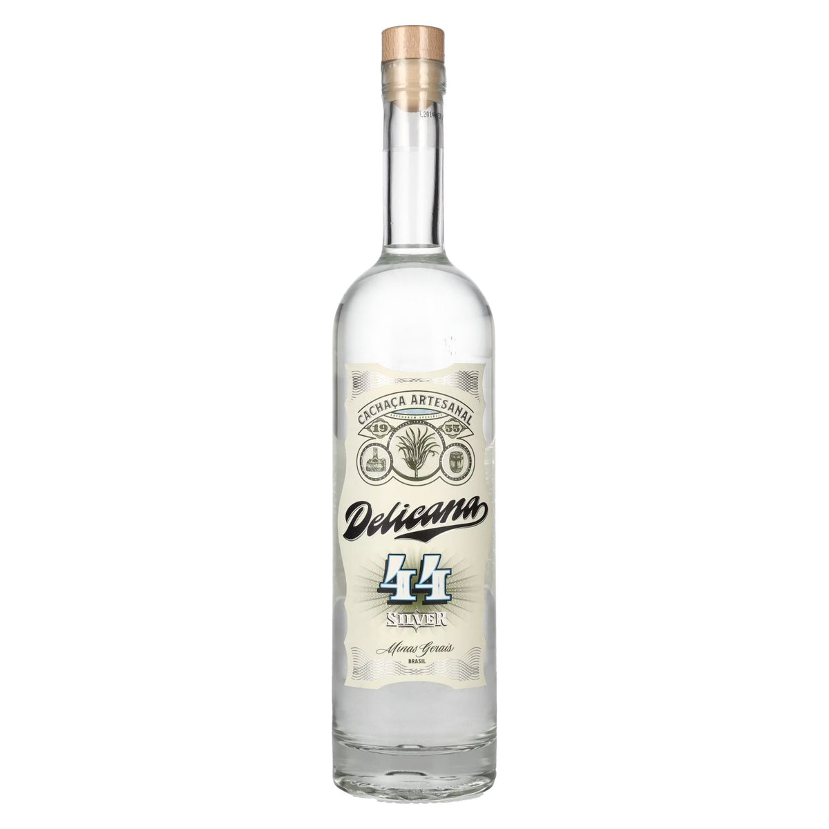 Delicana 44 SILVER Cachaça Artesanal 44% vol. 0,7l