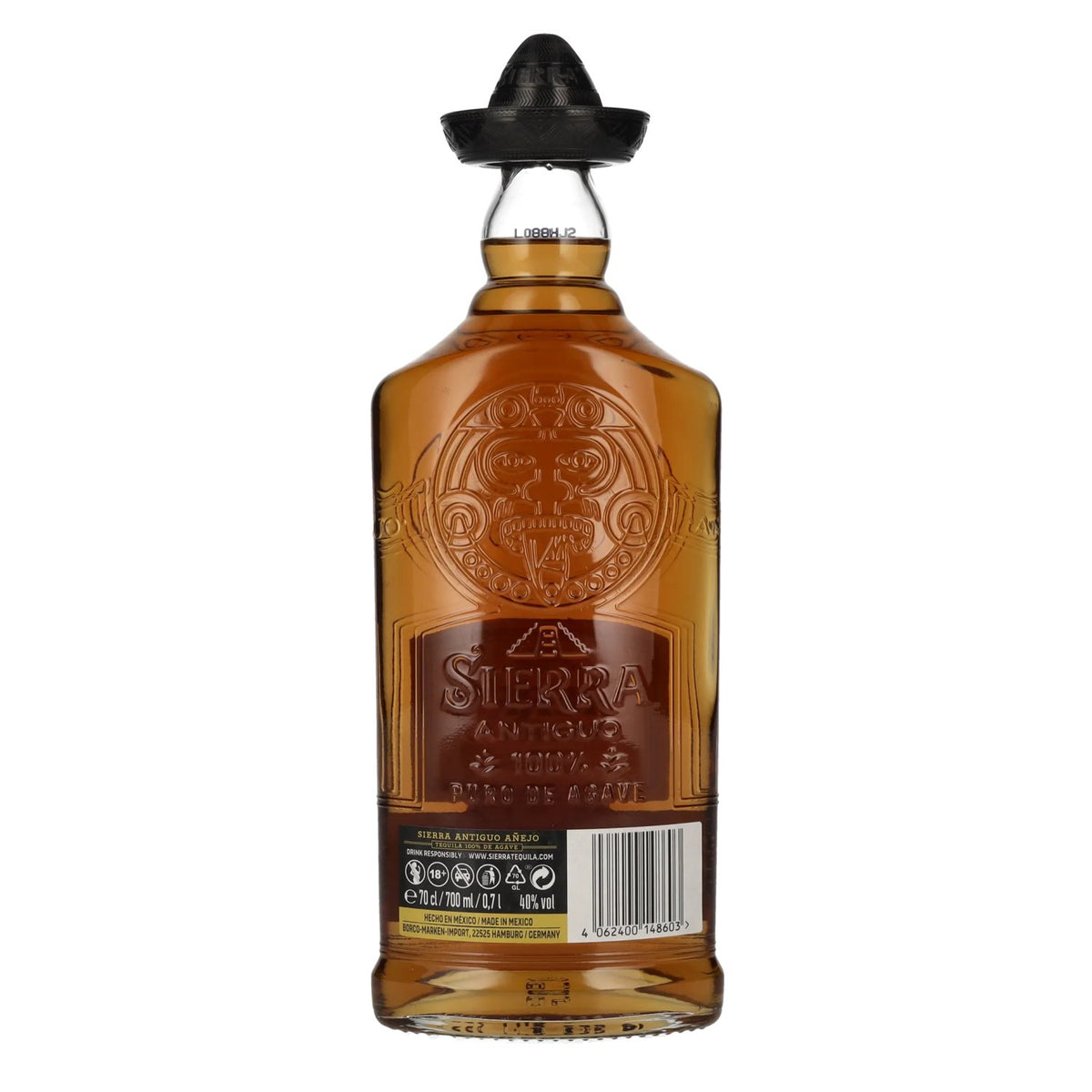 Sierra Tequila Antiguo Añejo 100% de Agave 40% Vol. 0,7l