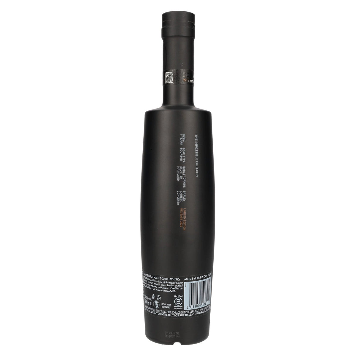 Octomore EDITION : 15.1 Single Malt d'Islay très tourbé, édition limitée 2024, 59,1 % vol., 0,7 l