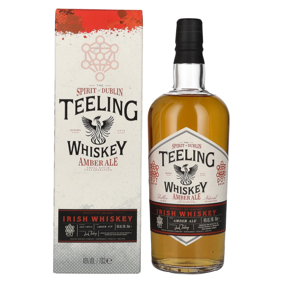 Teeling AMBER ALE Small Batch Collaboration Irish Whiskey 46% Vol. 0,7l in gift box