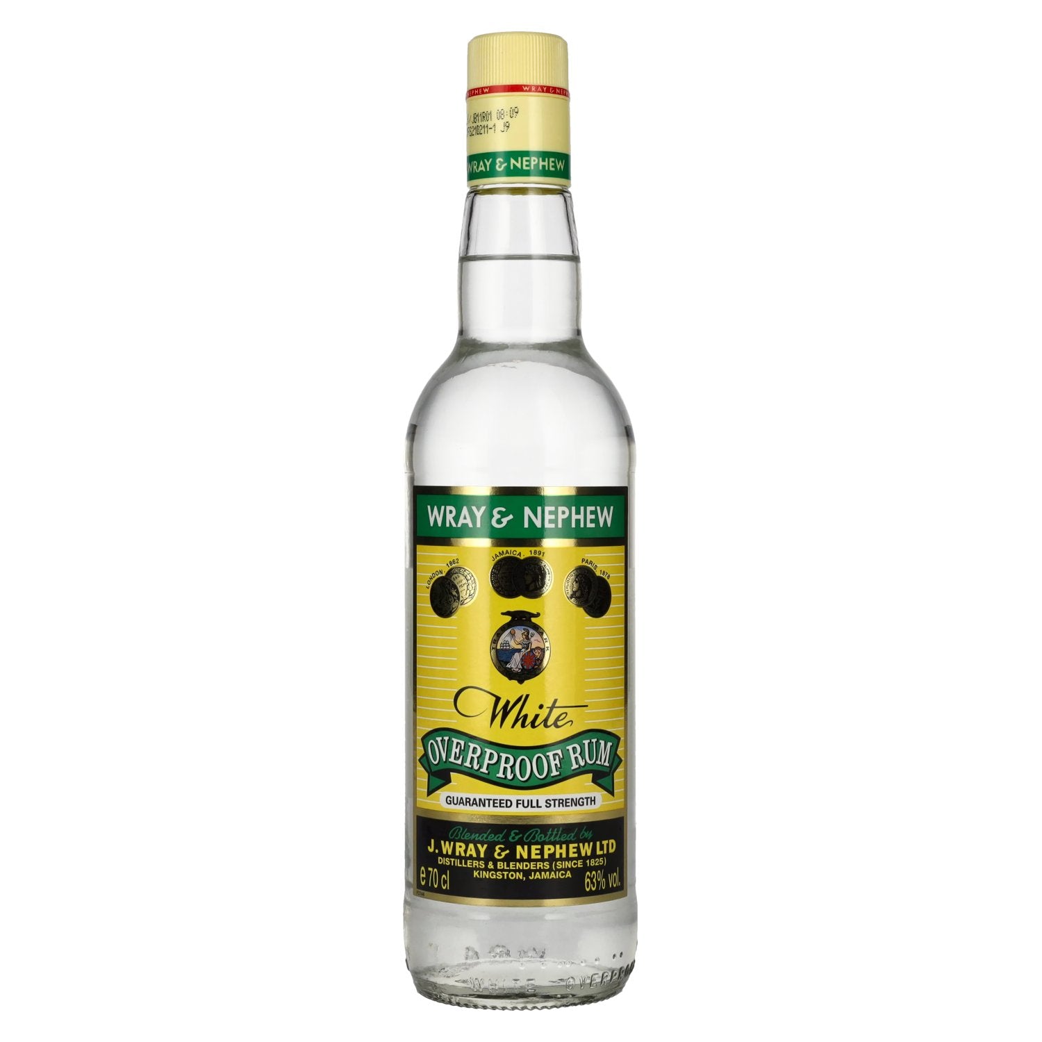 Wray &amp; Nephew Overproof Rum 63% vol. 0,7l