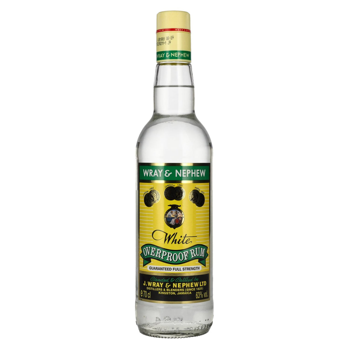 Wray &amp; Nephew Overproof Rum 63% vol. 0,7l
