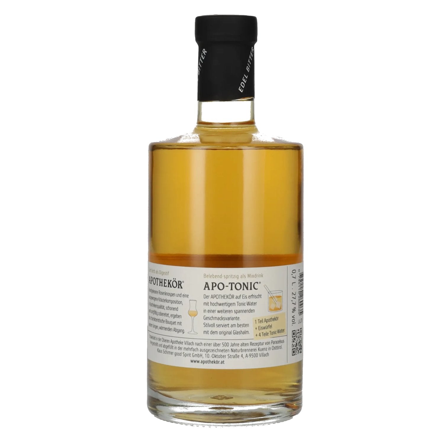 Apothekör delicate herbal bitters 27.7% vol. 0.7l
