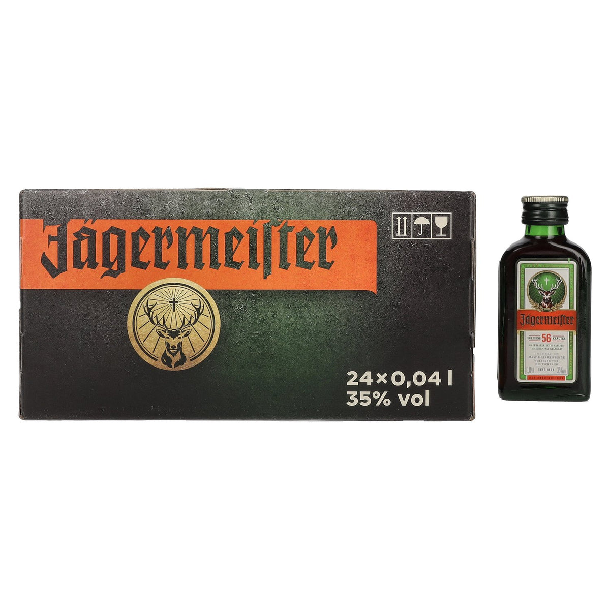 Jägermeister 35% vol. 24x0,04l