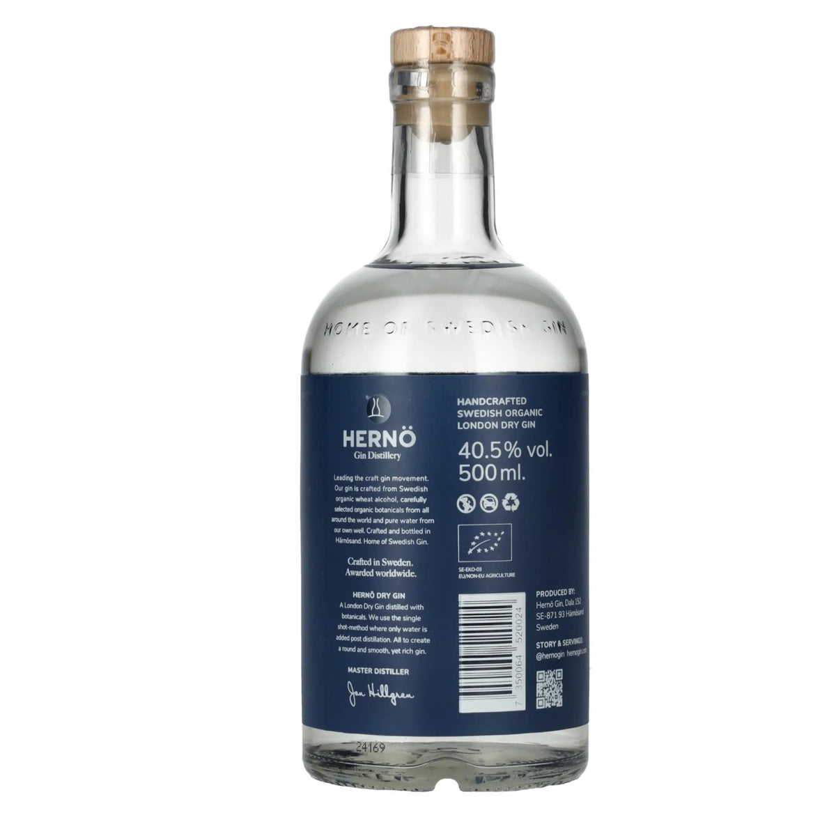 Hernö London Dry Gin 40,5% Vol. 0,5l