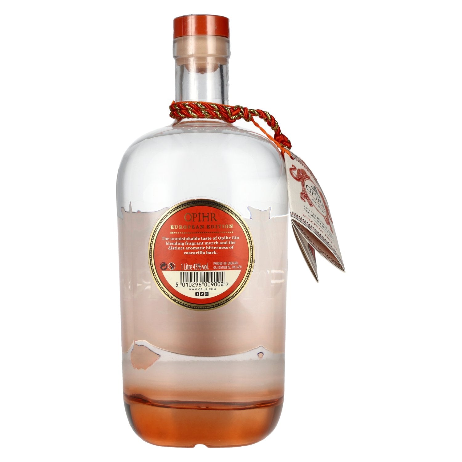 Opihr London Dry Gin EUROPEAN EDITION 43% Vol. 1l