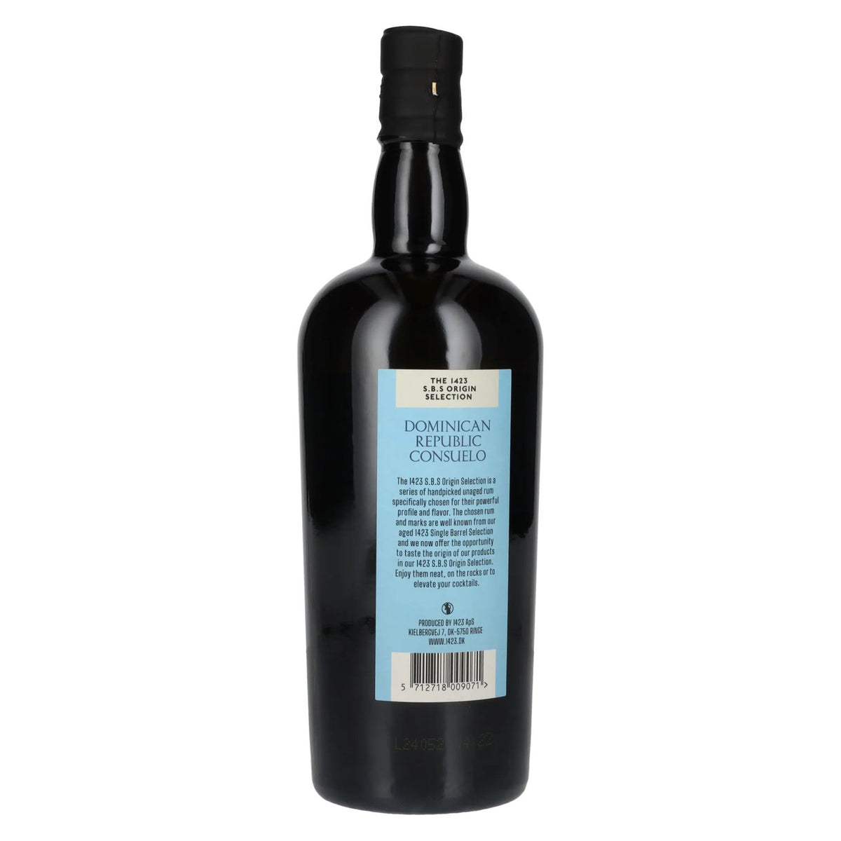1423 S.B.S DOMINICAN REPUBLIC CONSUELO Single Origin Rum 57% Vol. 0,7l