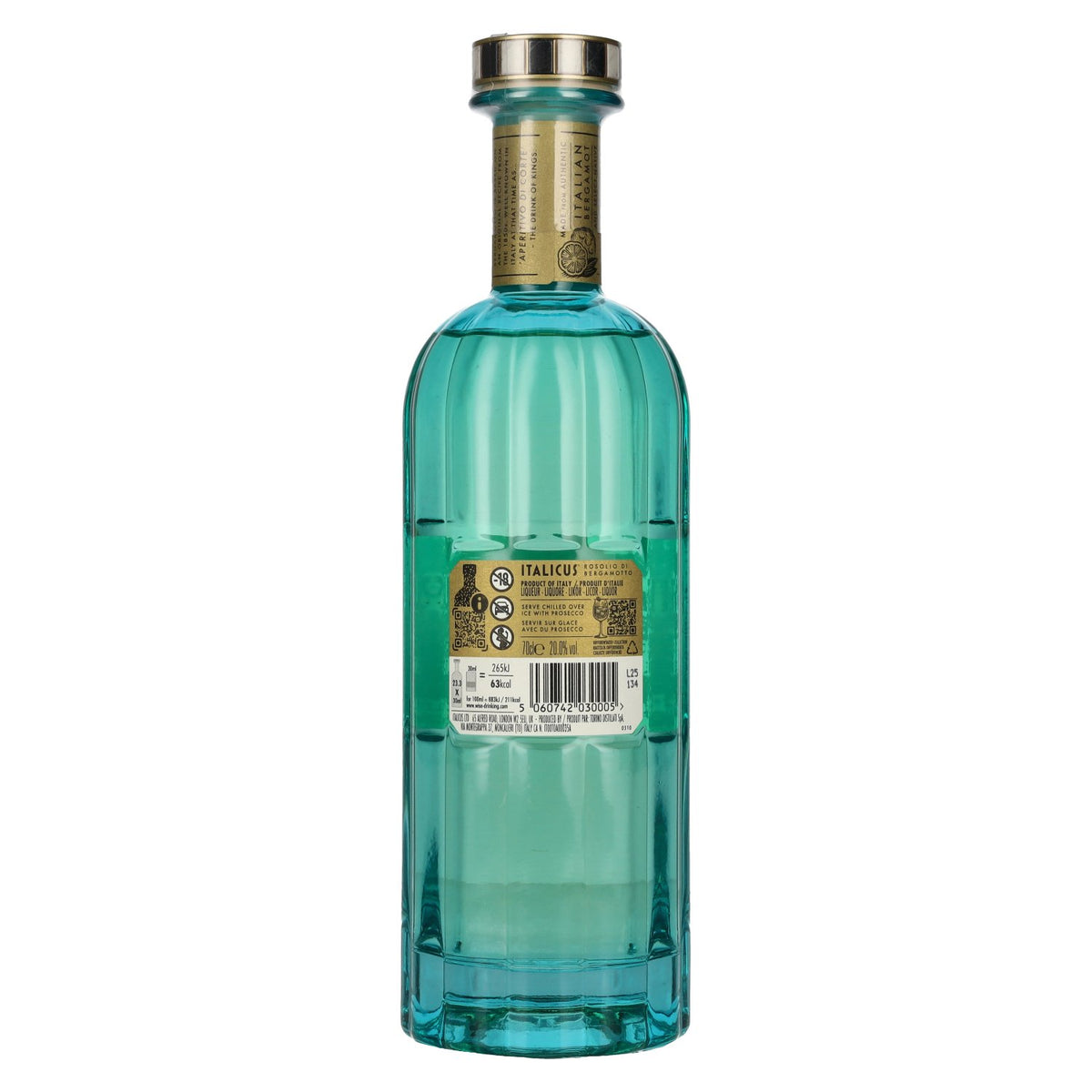 Italicus Rosolio di Bergamotto Liquore 20% Vol. 0,7l