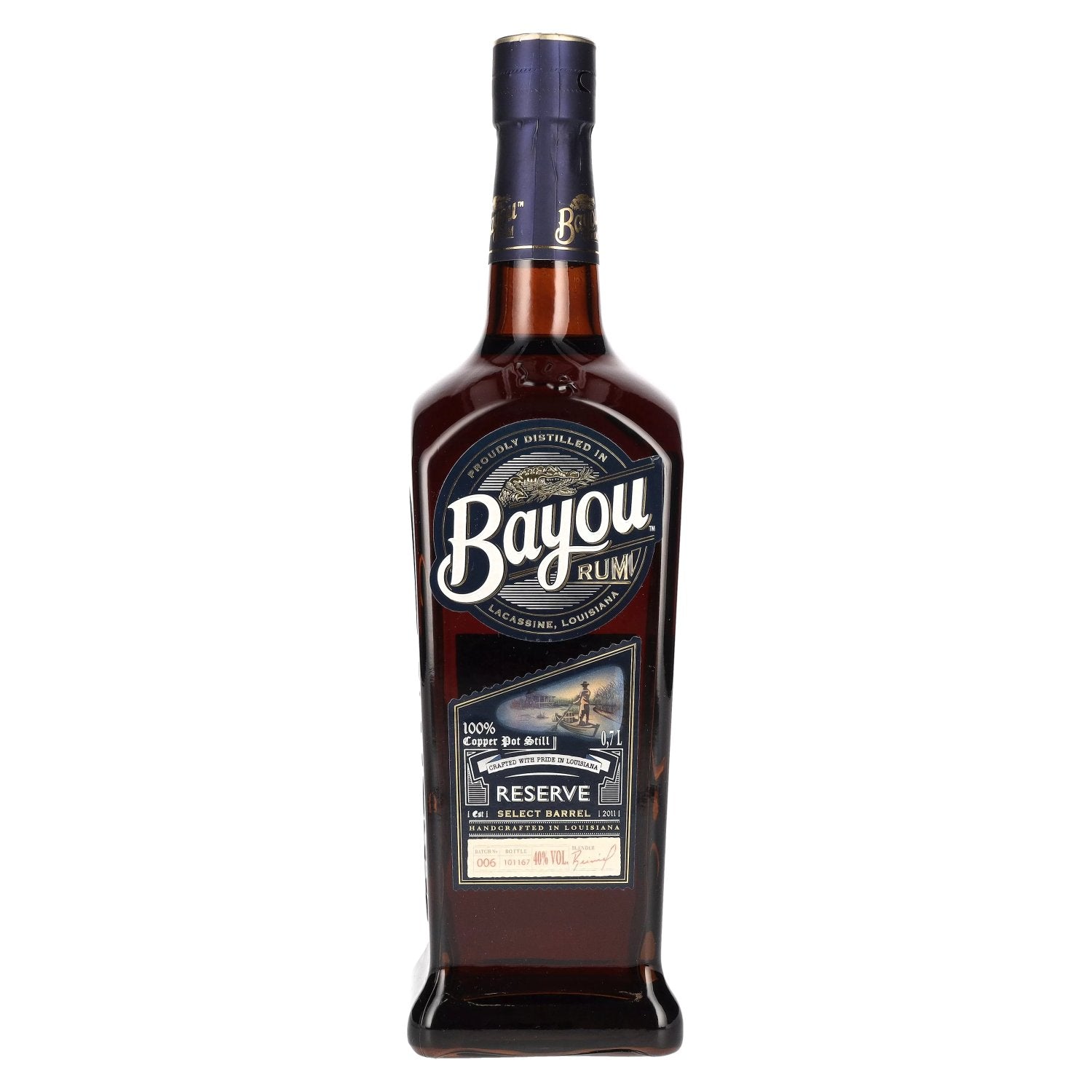 Bayou RESERVE Select Barrel Rum 40% vol. 0,7l