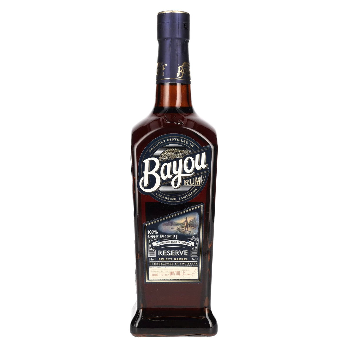 Bayou RESERVE Select Barrel Rhum 40 % vol. 0,7 l