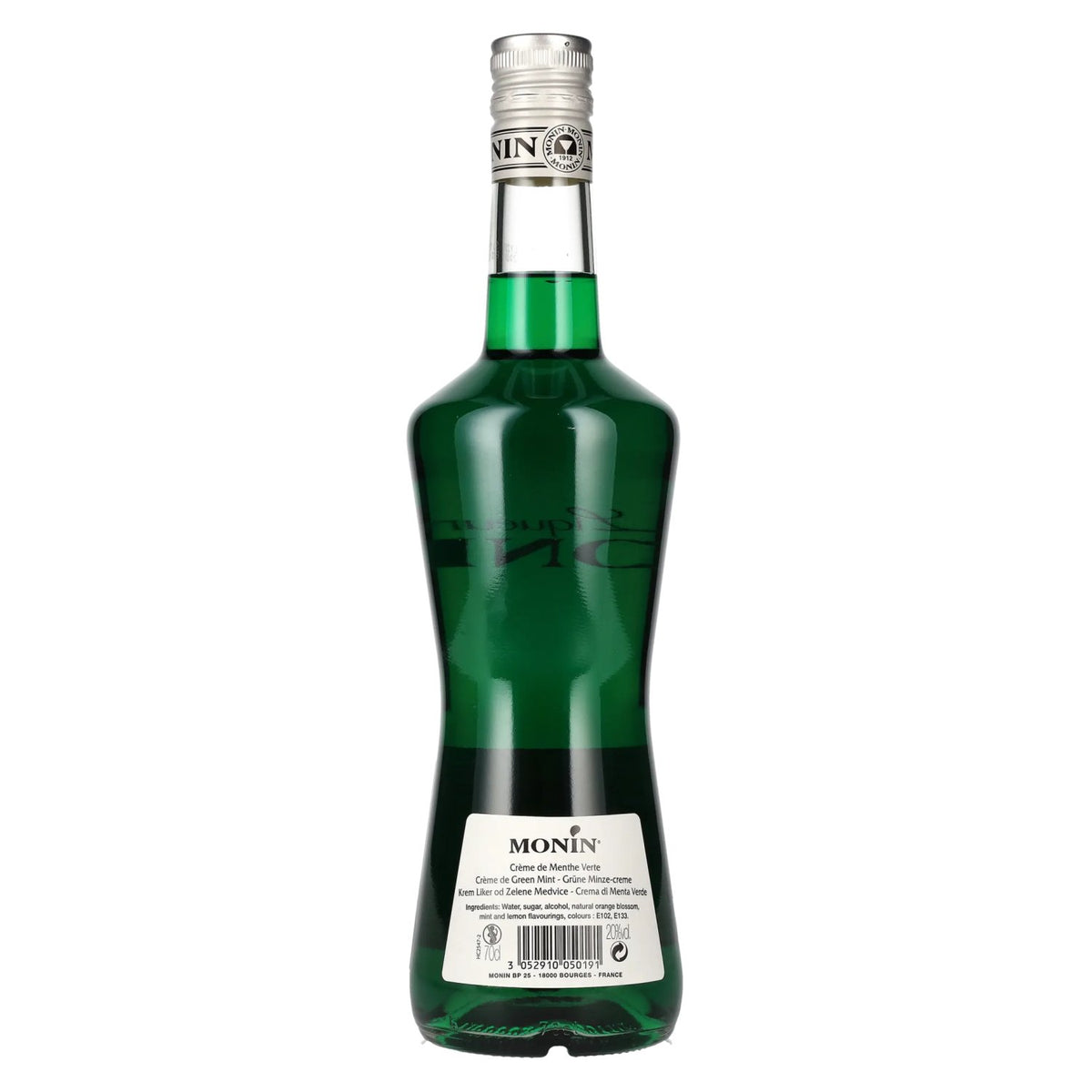 La Liqueur de Monin MENTHE VERTE 20% Vol. 0,7l