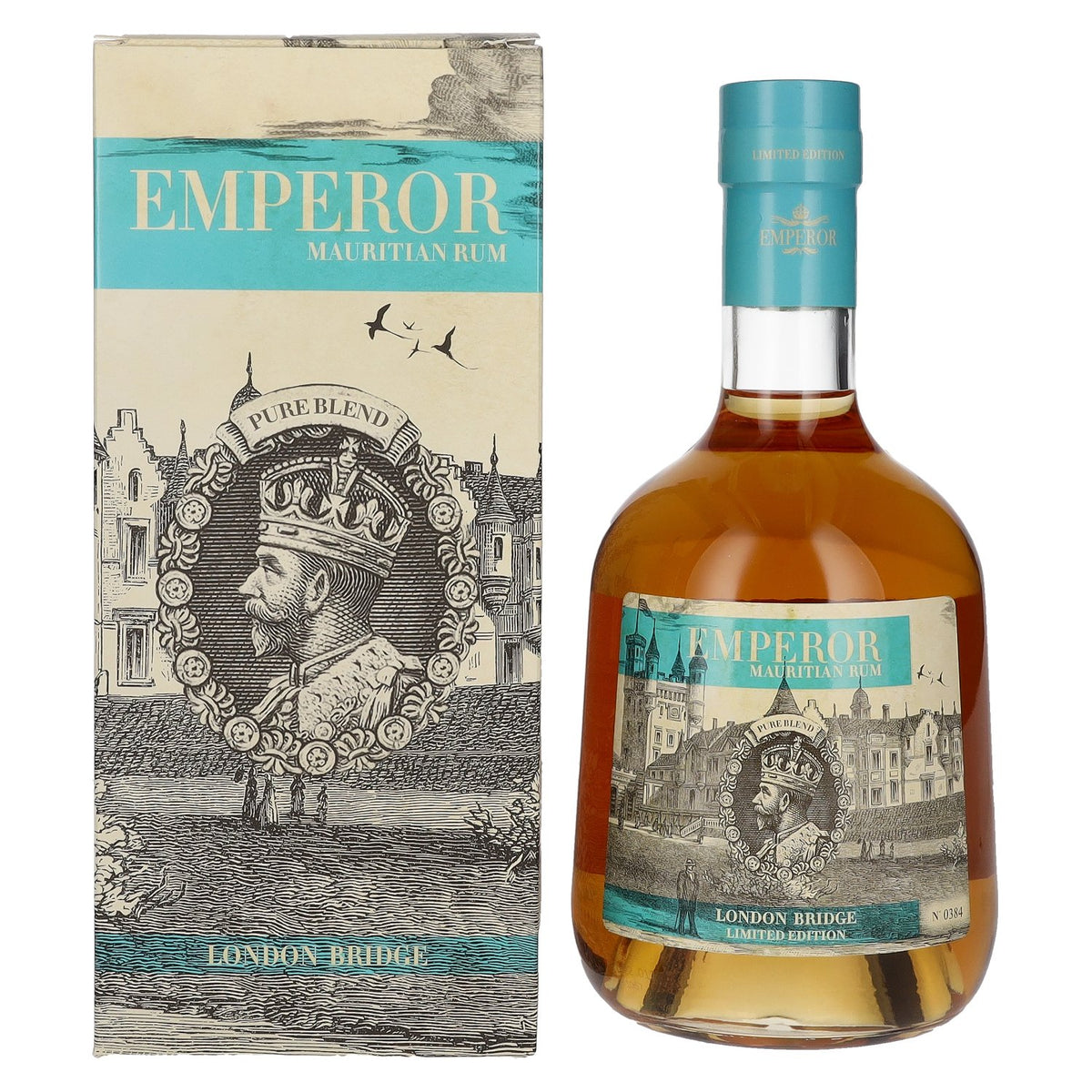 Emperor Mauritian Rum LONDON BRIDGE Limited Edition 40% Vol. 0,7l in gift box