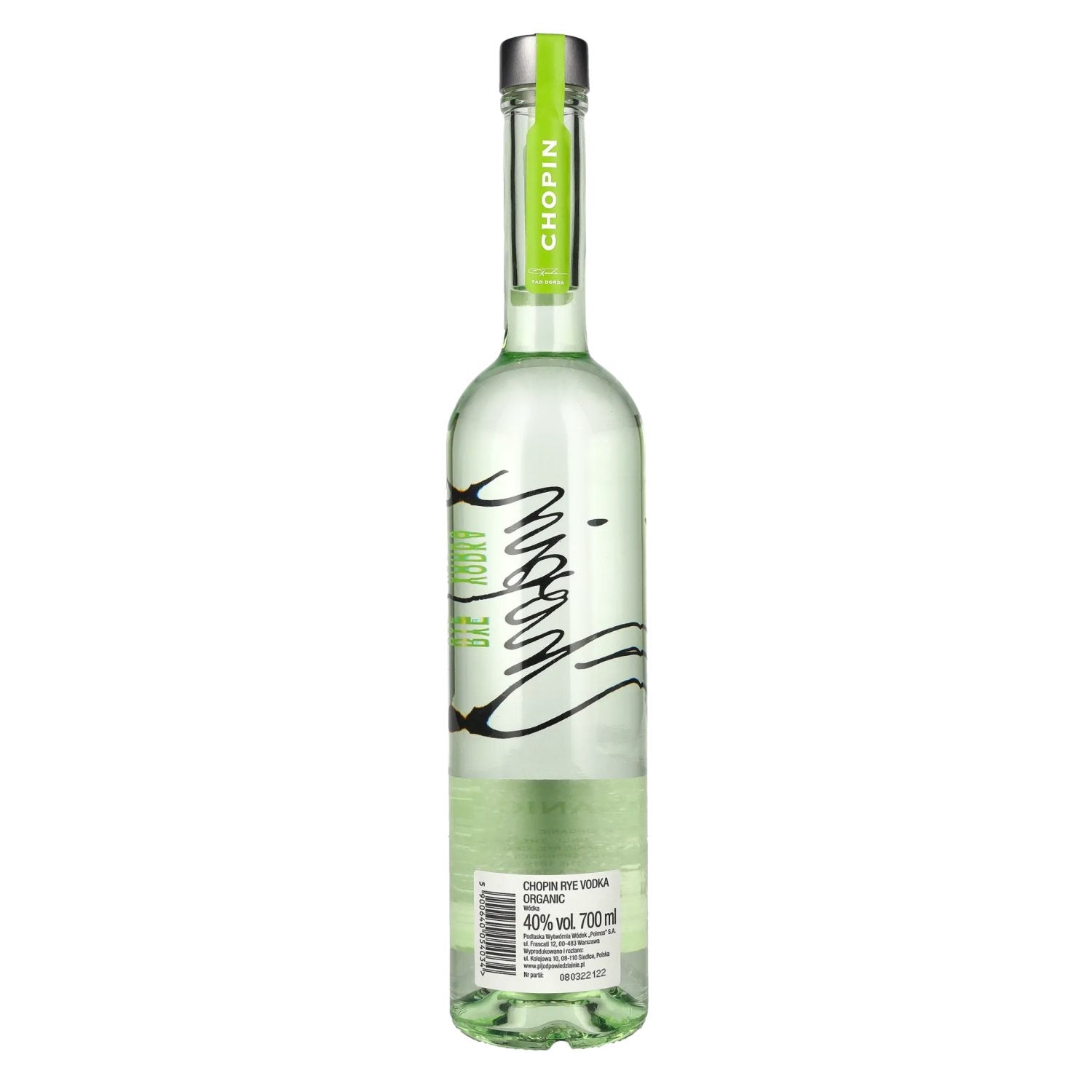 Chopin Organic Rye Vodka Organic 40% Vol. 0,7l