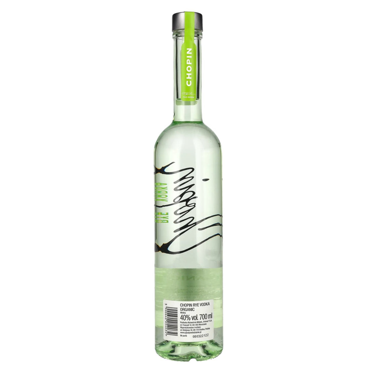 Chopin Organic Rye Vodka Organic 40% Vol. 0,7l