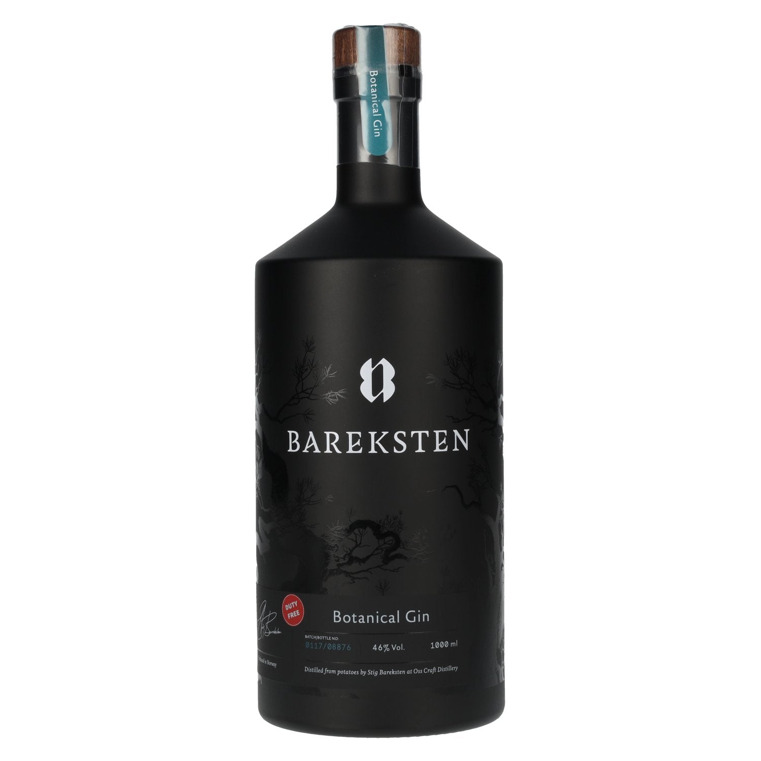 Bareksten Botanical Gin 46% vol. 1l