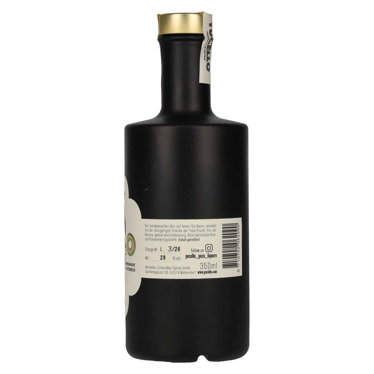 Yucello Liquore Yuzu Gin Liqueur 29% ABV 0.35l