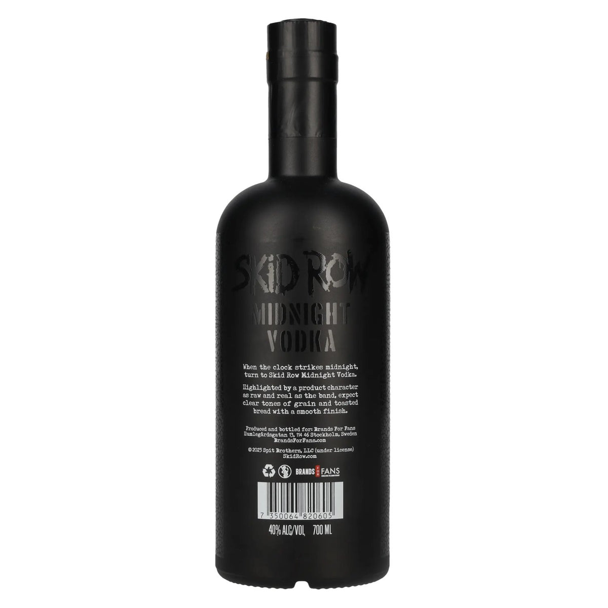 SKID ROW Vodka Midnight 40% vol. 0,7l