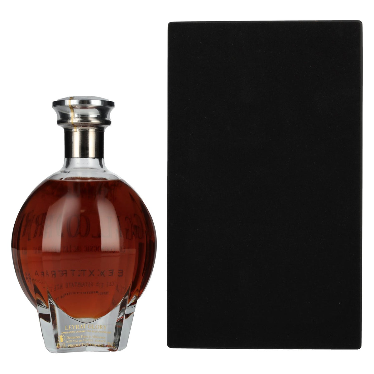 Cognac Leyrat EXTRA GLORY Single Estate Cognac 40% Vol. 0,7l in wooden box