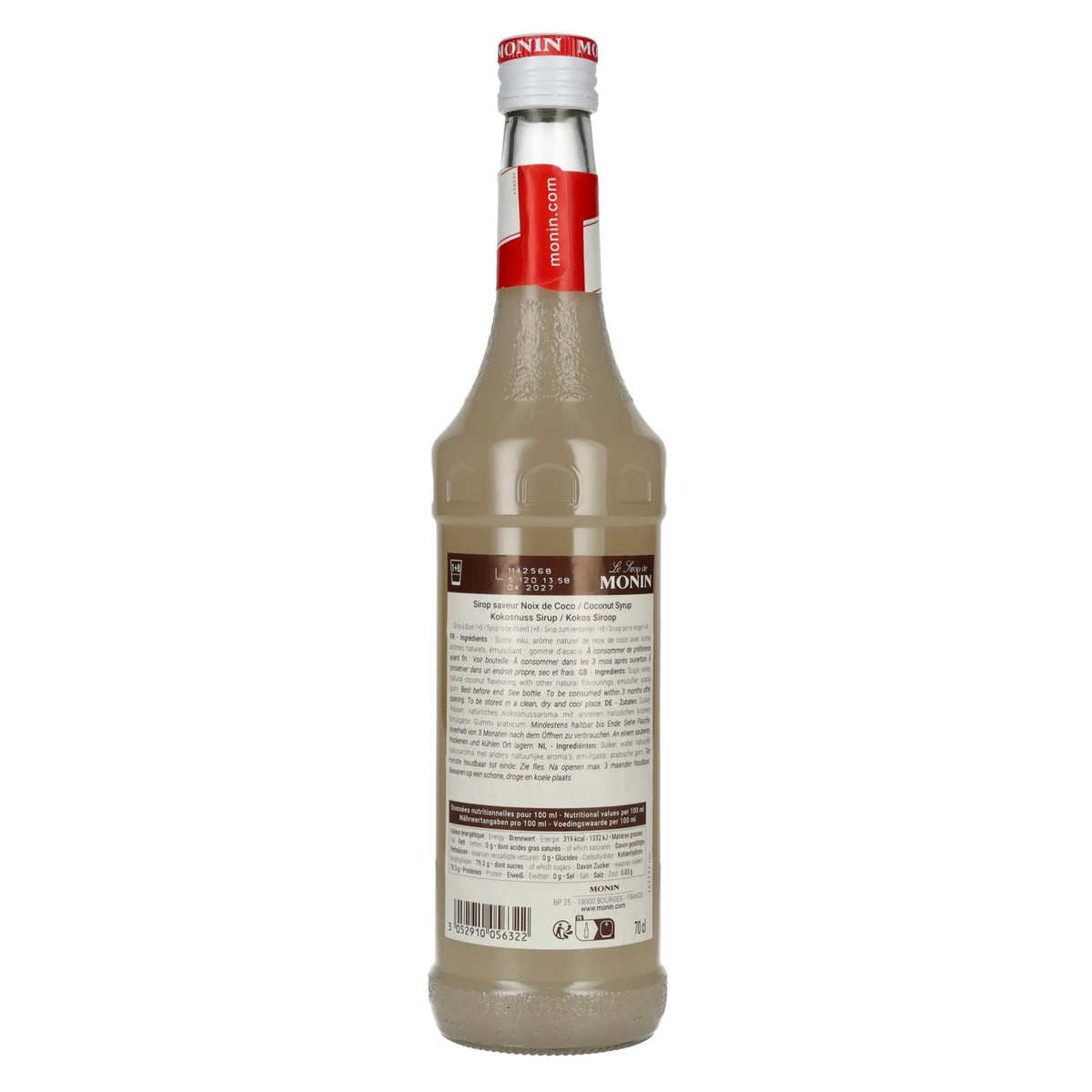Le Sirop de Monin KOKOS 0,7l
