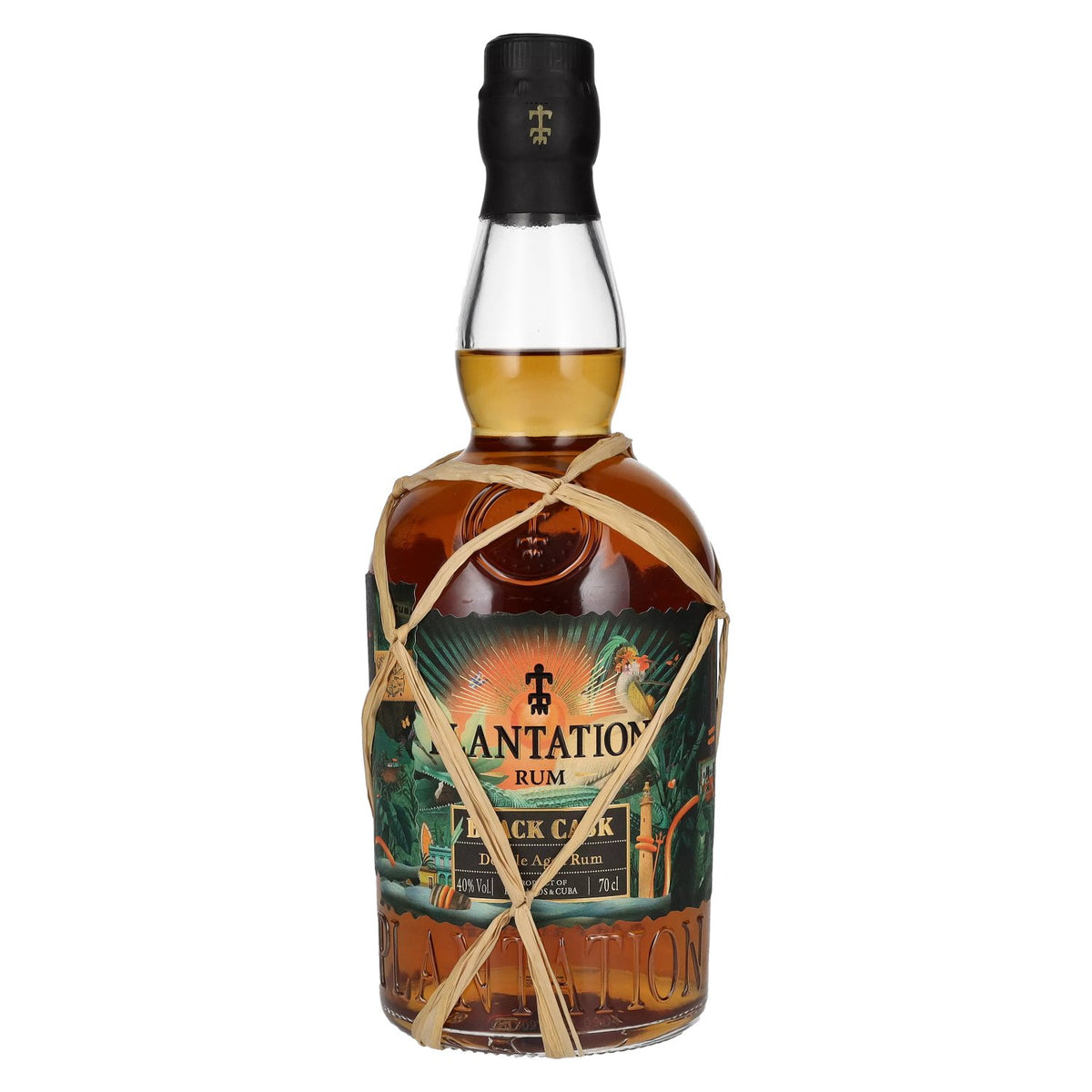 Plantation Rum BLACK CASK Barbados &amp; Cuba 2022 40% Vol. 0,7l