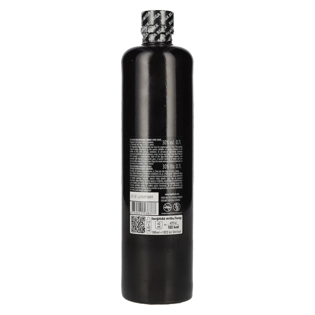 Riga Black Balsam 1752 Original Recipe Black CURRANT 30% Vol. 0,7l