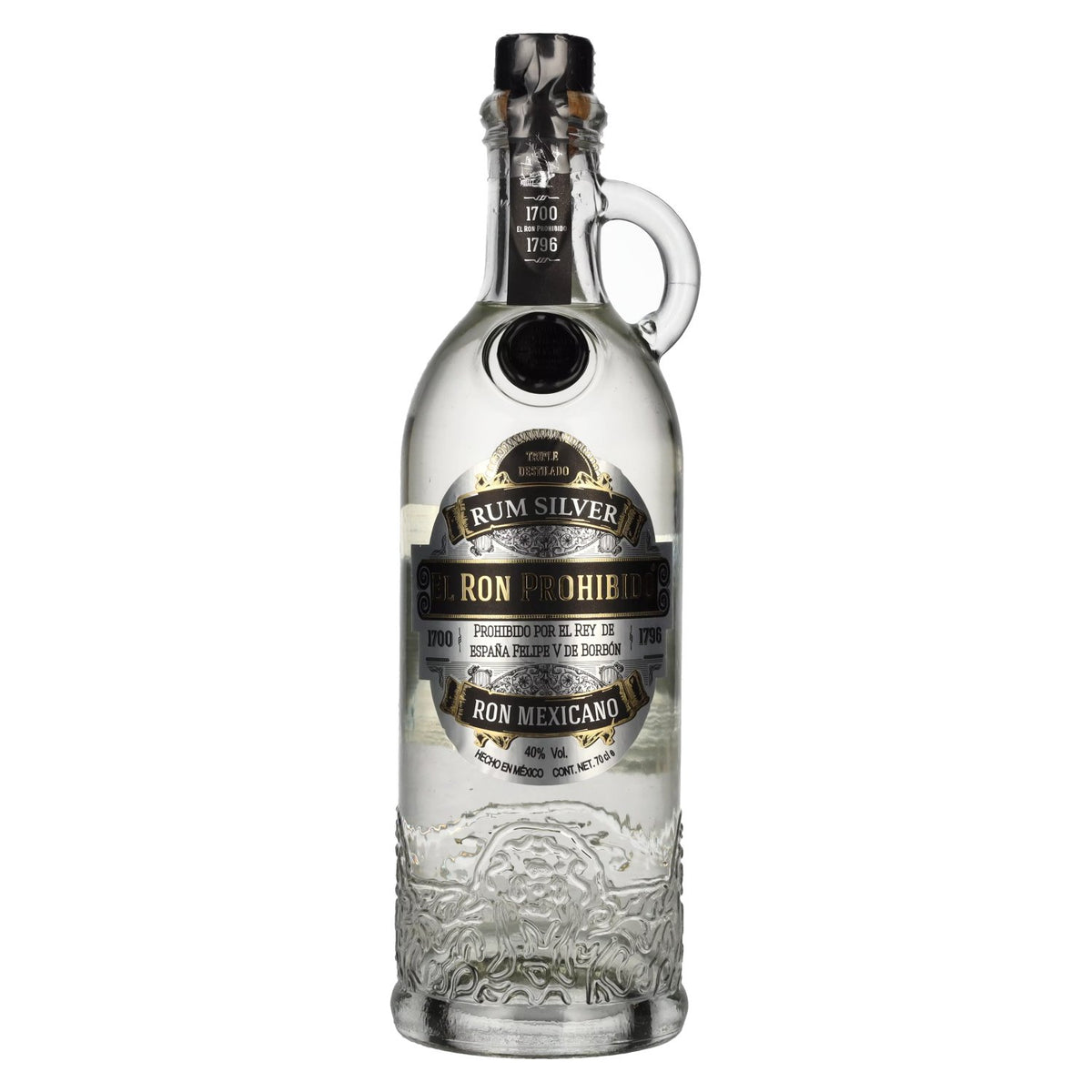 Rhum El Ron Prohibido SILVER Ron Mexicano 40 % vol. 0,7 l