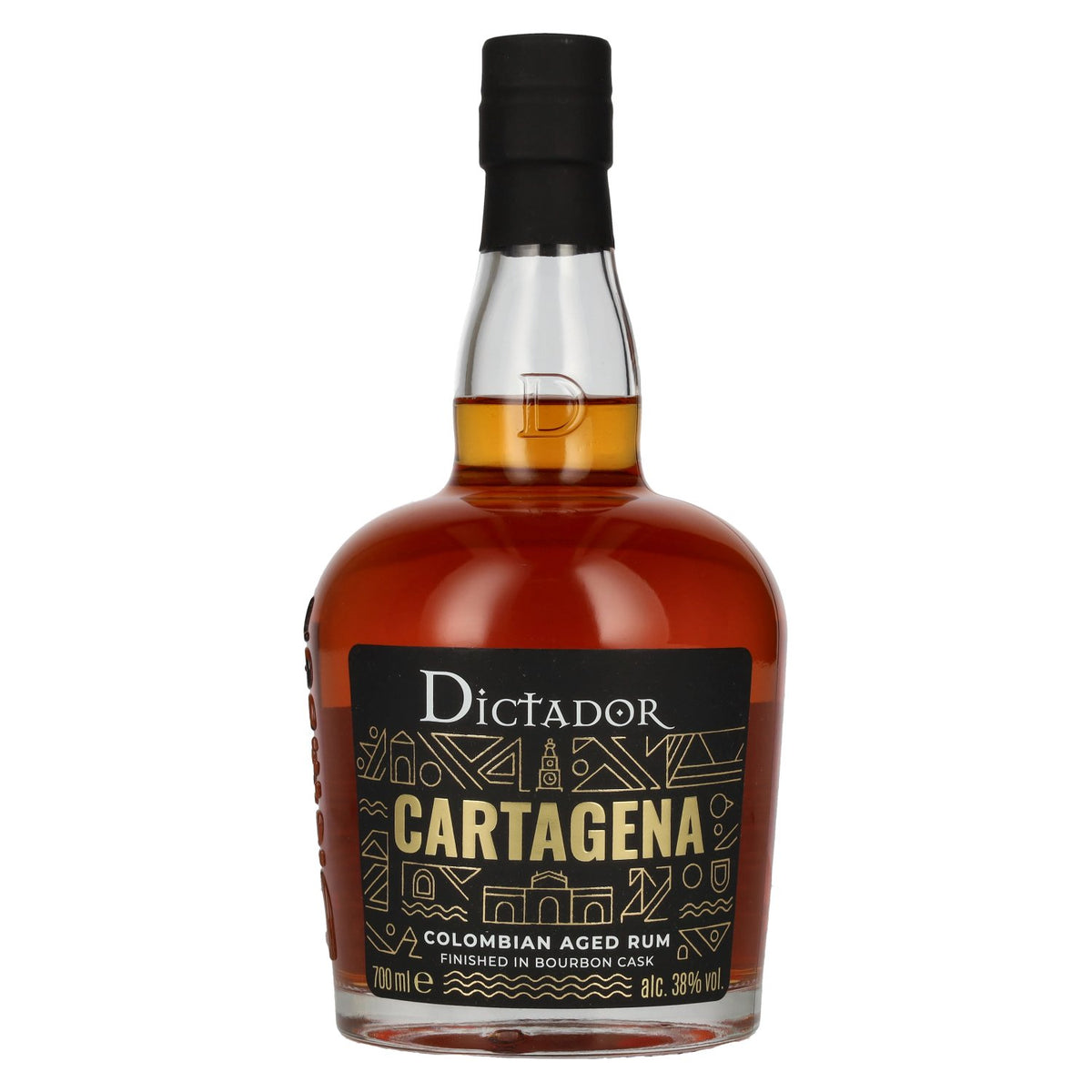 Dictador CARTAGENA Rhum colombien vieilli 38 % vol. 0,7 l