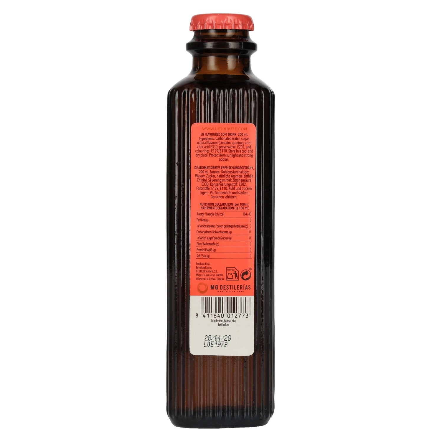 Le Tribute Bitter Aperitivo 0.2 l