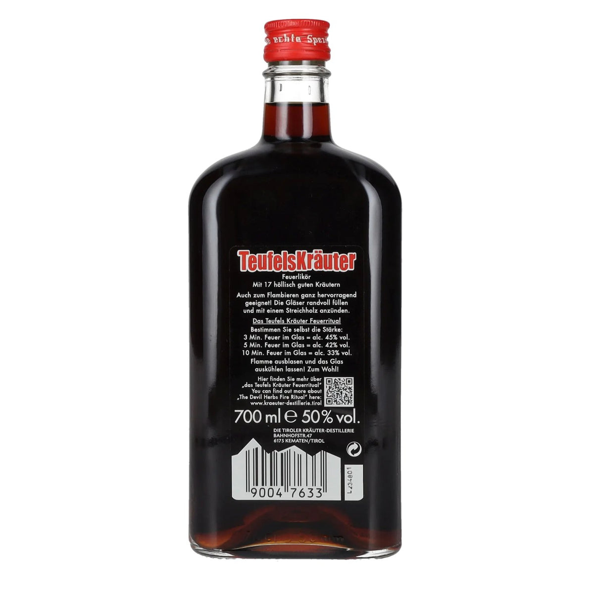 Baumann Teufelskräuter Feuerlikör 50% vol. 0,7l