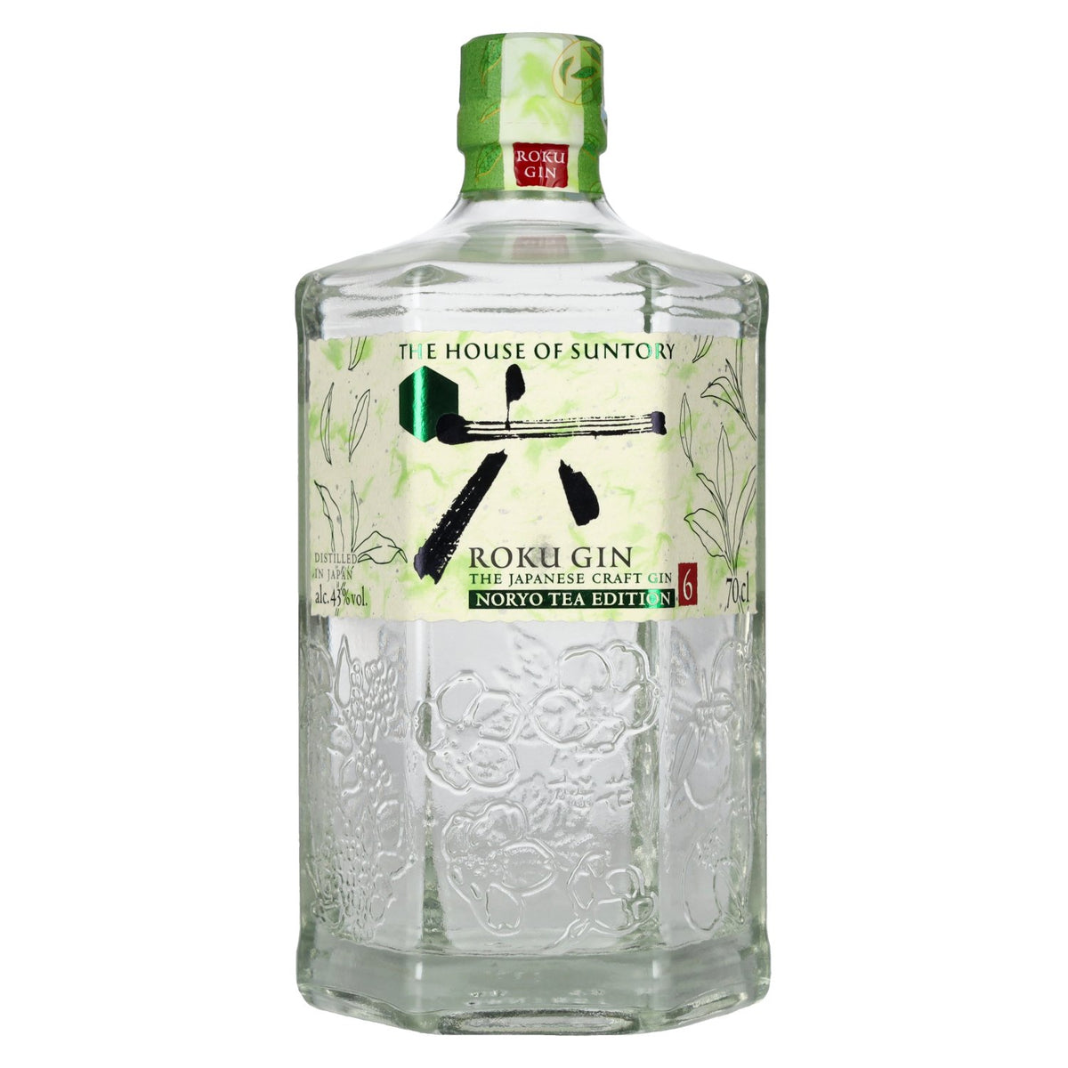 Roku Gin The Japanese Craft Gin Noryo Tea Edition 6 43% Vol. 0,7l