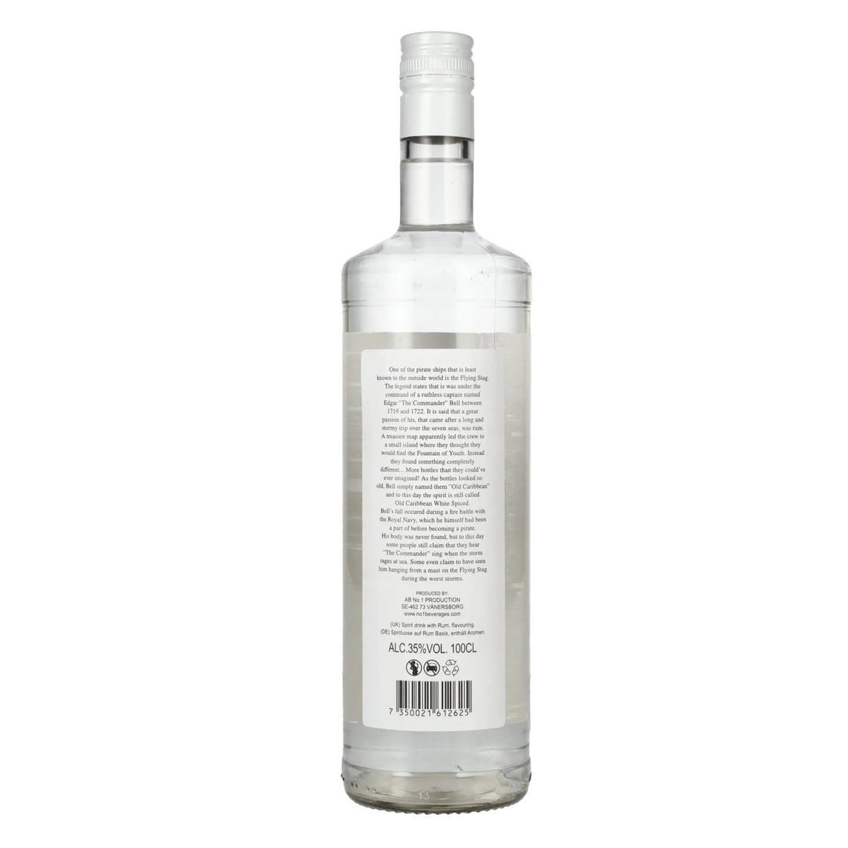 No.1 Old Caribbean WHITE SPICED 35% Vol. 1l