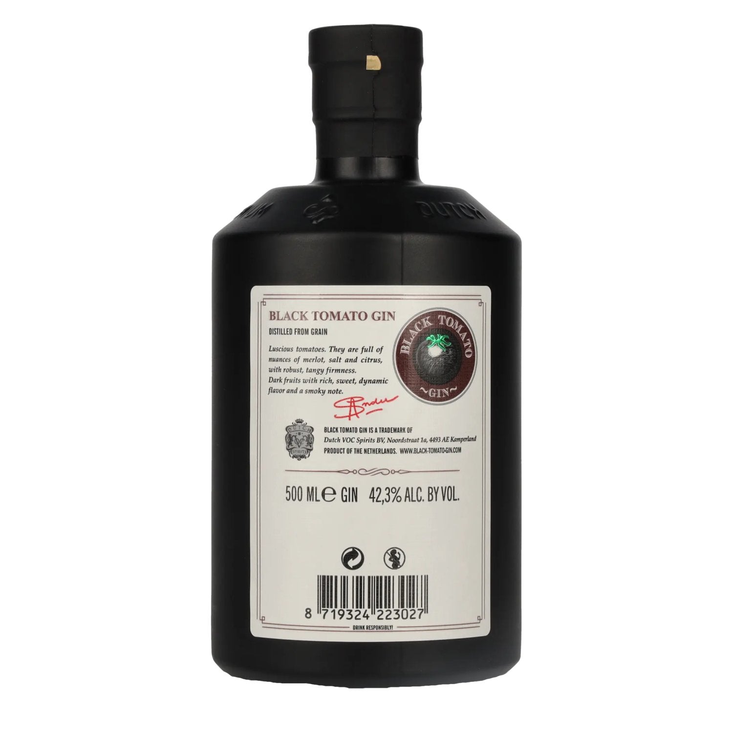 Black Tomato Gin 42,3% vol. 0,5l