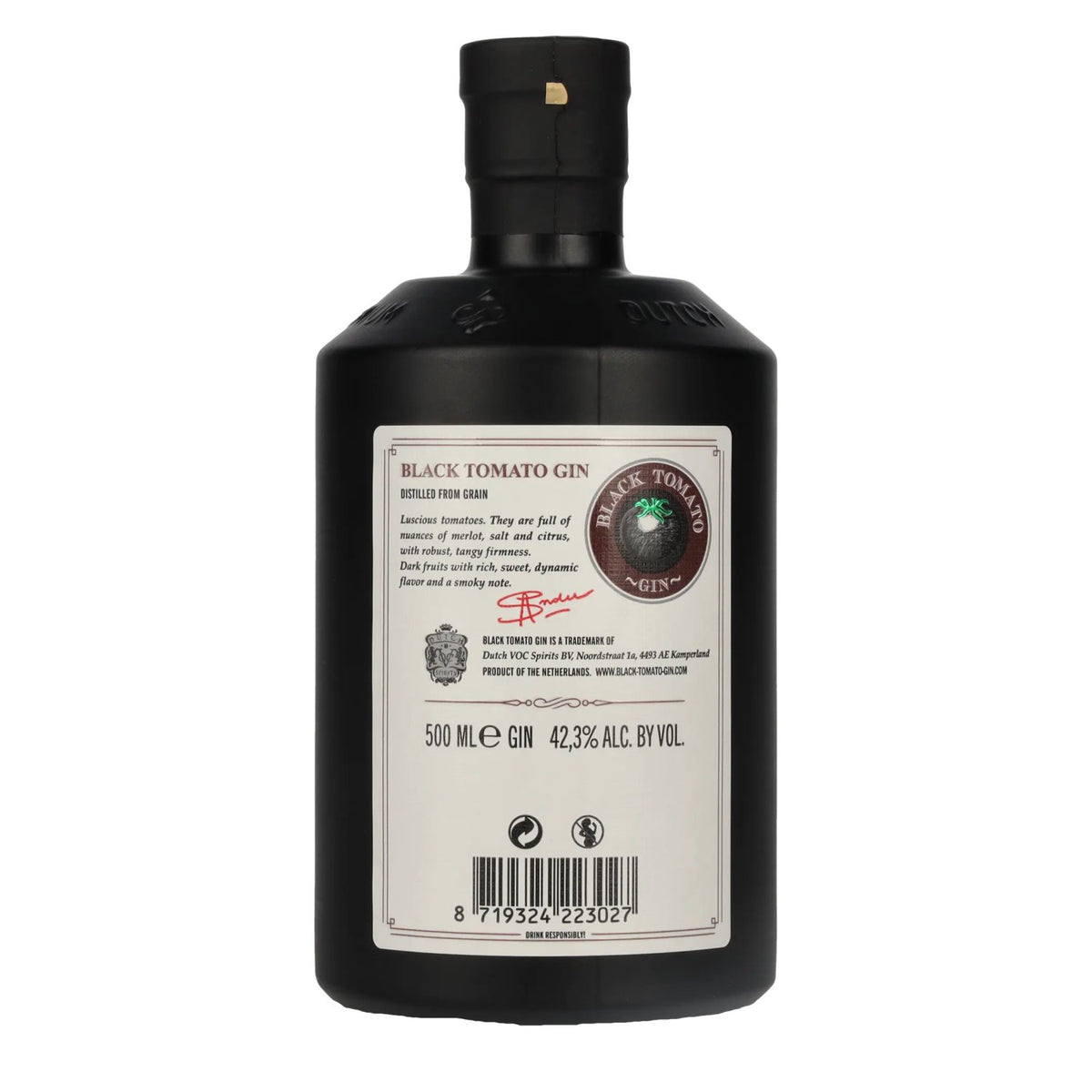 Black Tomato Gin 42,3% vol. 0,5l