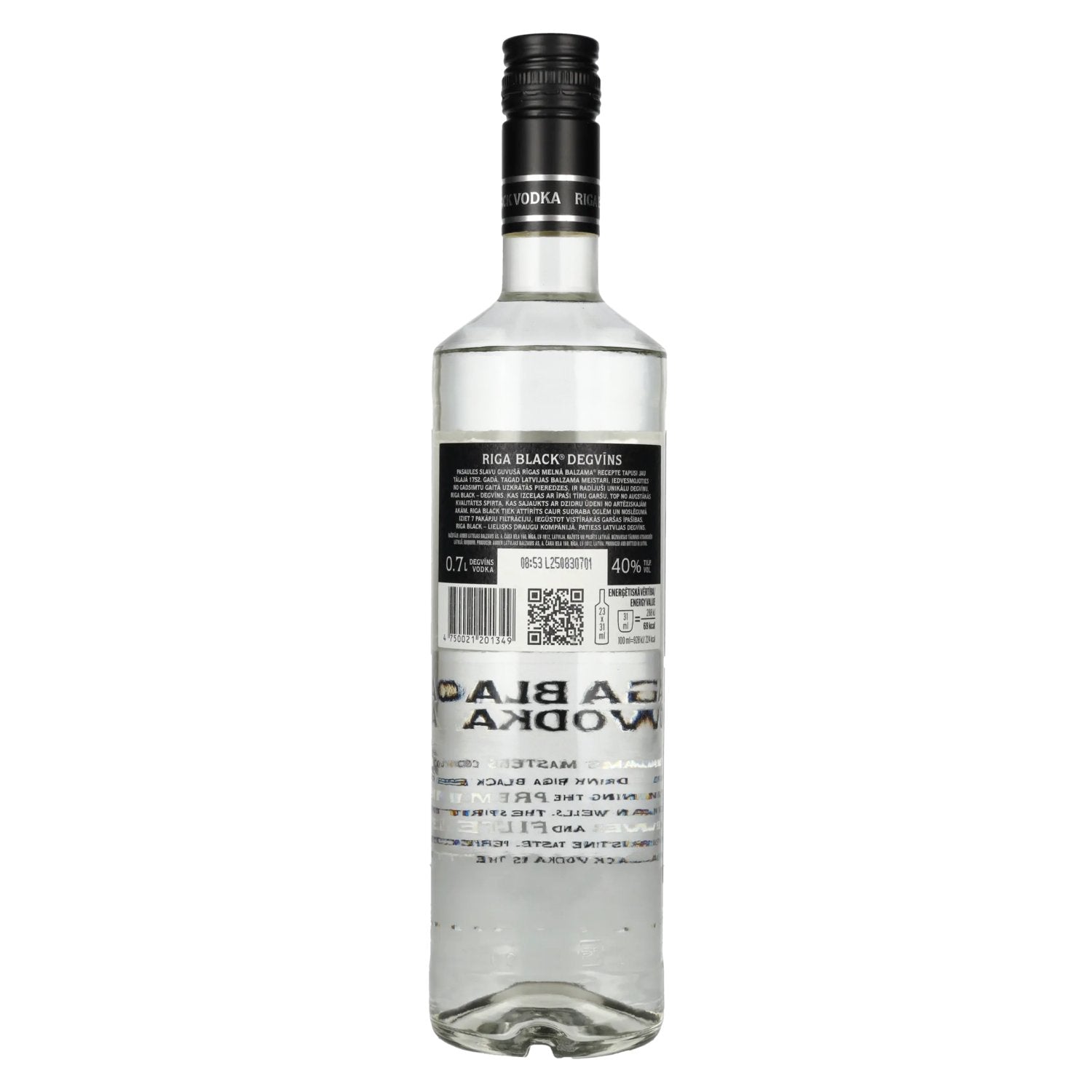 Riga Black Vodka 40% Vol. 0,7l