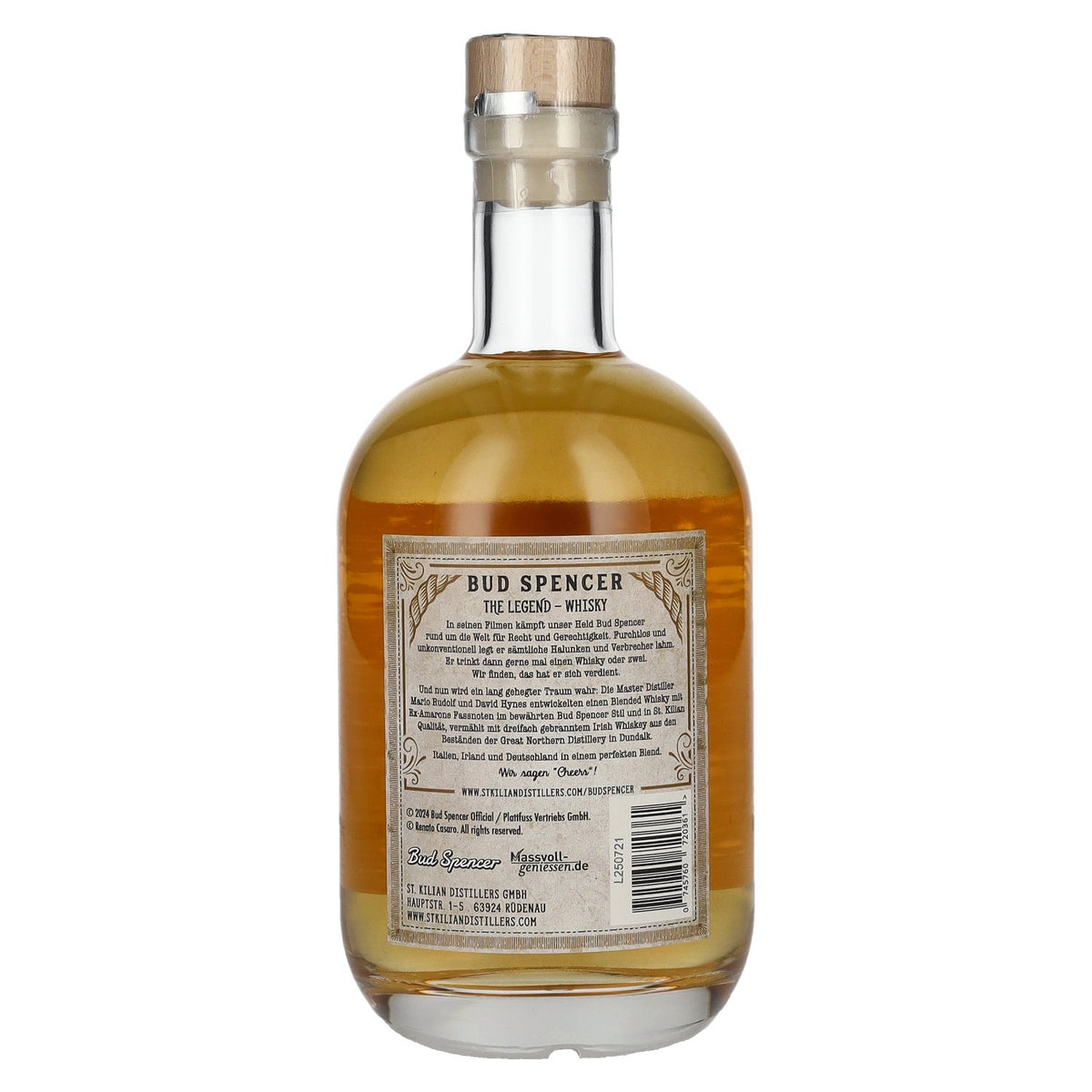 Bud Spencer THE LEGEND Whisky Mild 46% Vol. 0,7l