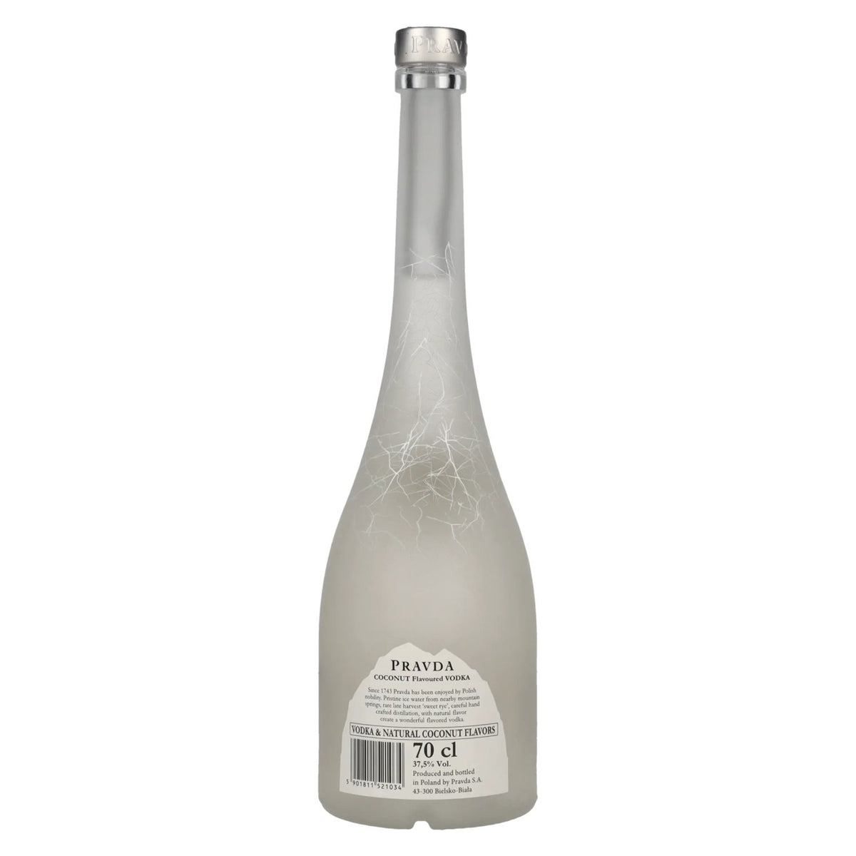 Pravda COCONUT Flavoured Vodka 37,5% Vol. 0,7l