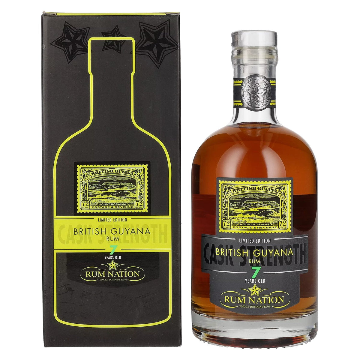 Rum Nation British Guyana 7 Years Old Limited Edition 59% Vol. 0,7l in gift box
