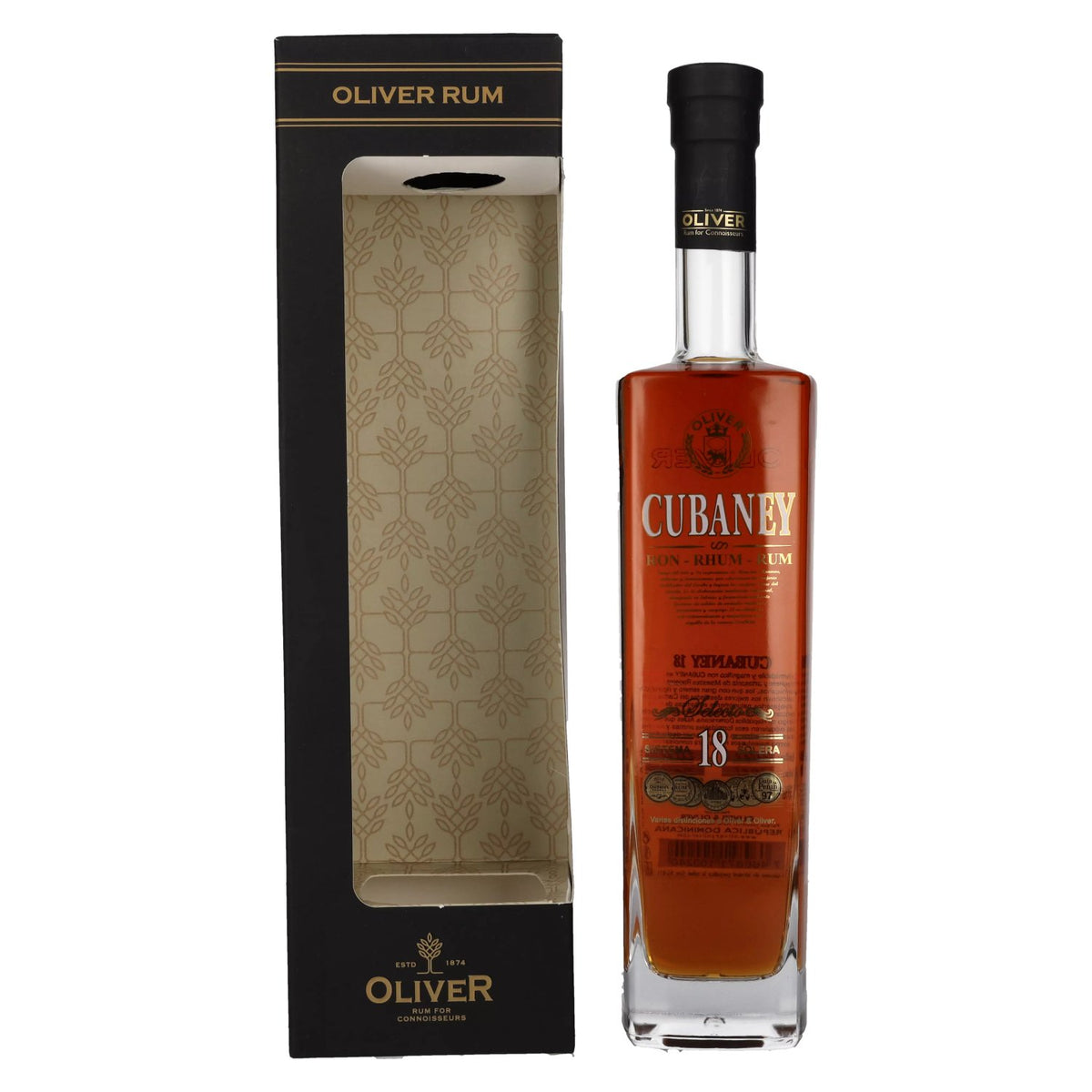 Ron Cubaney SELECTO 18 Sistema Solera 38% vol. 0,7l en boîte cadeau