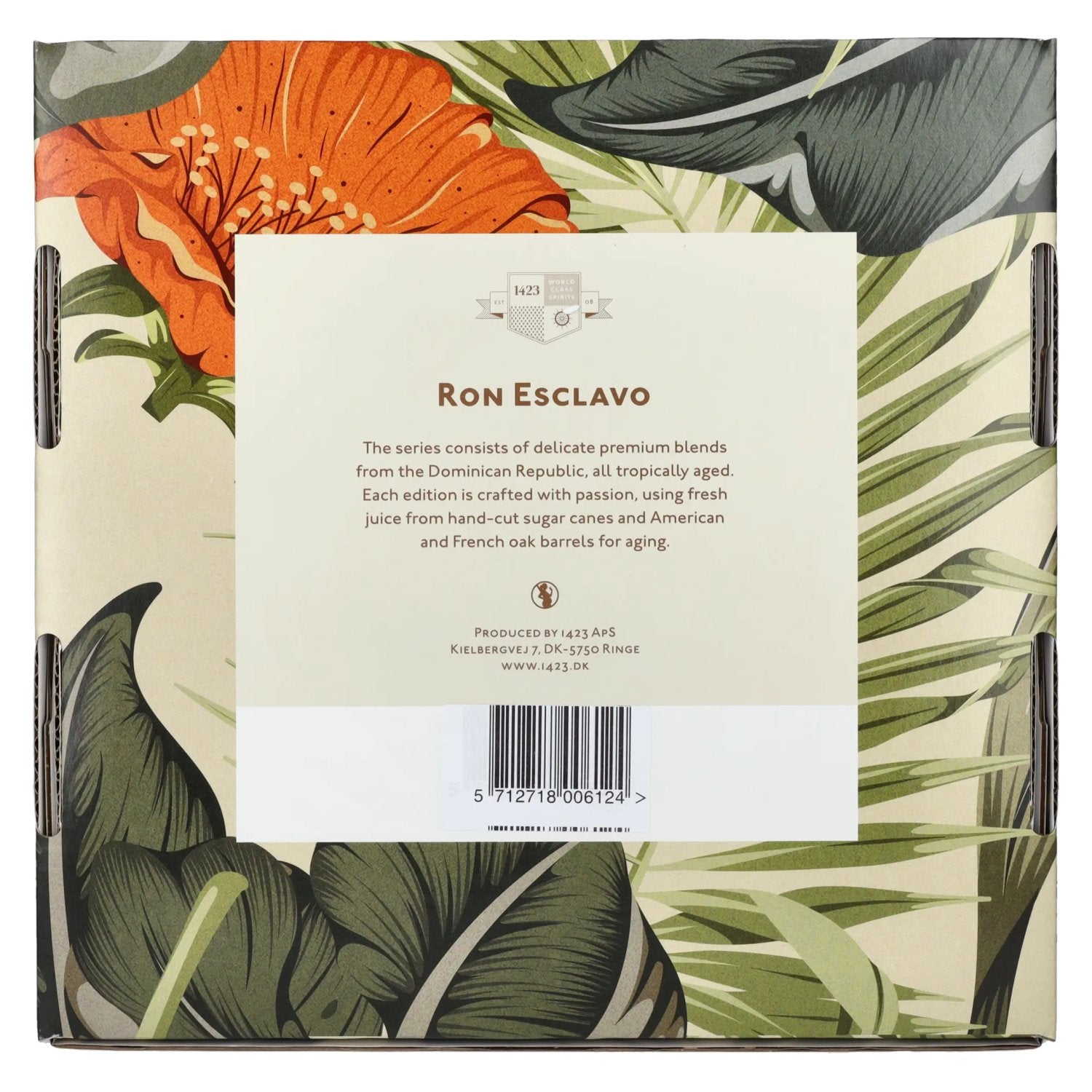 Ron Esclavo XO Ron Dominicana 42% vol. 0,7l en boîte cadeau avec 2 verres