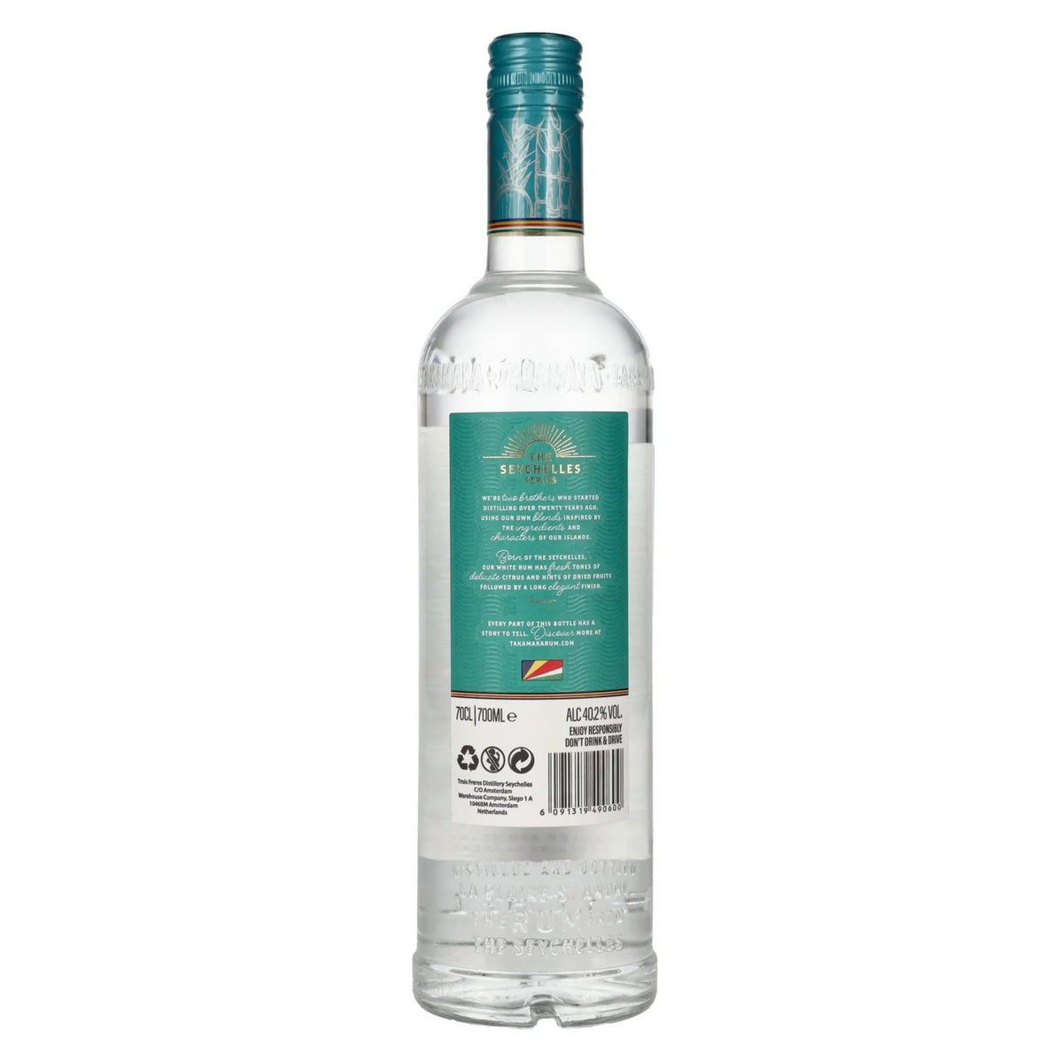 Takamaka RUM BLANC 40,2% Vol. 0,7l