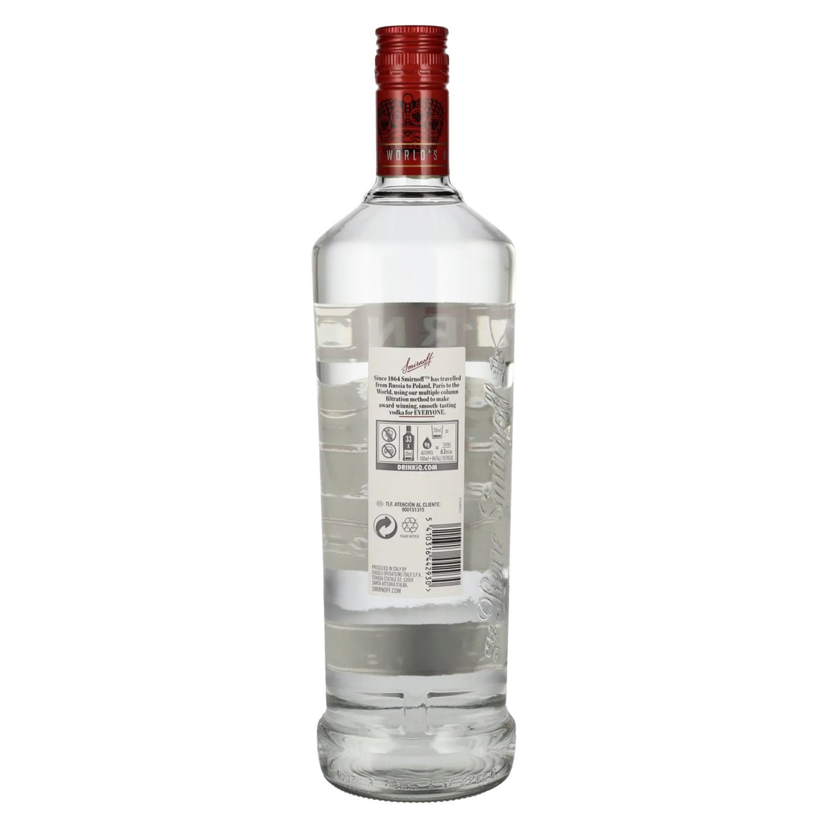 Smirnoff No. 21 Vodka 37,5% Vol. 1l
