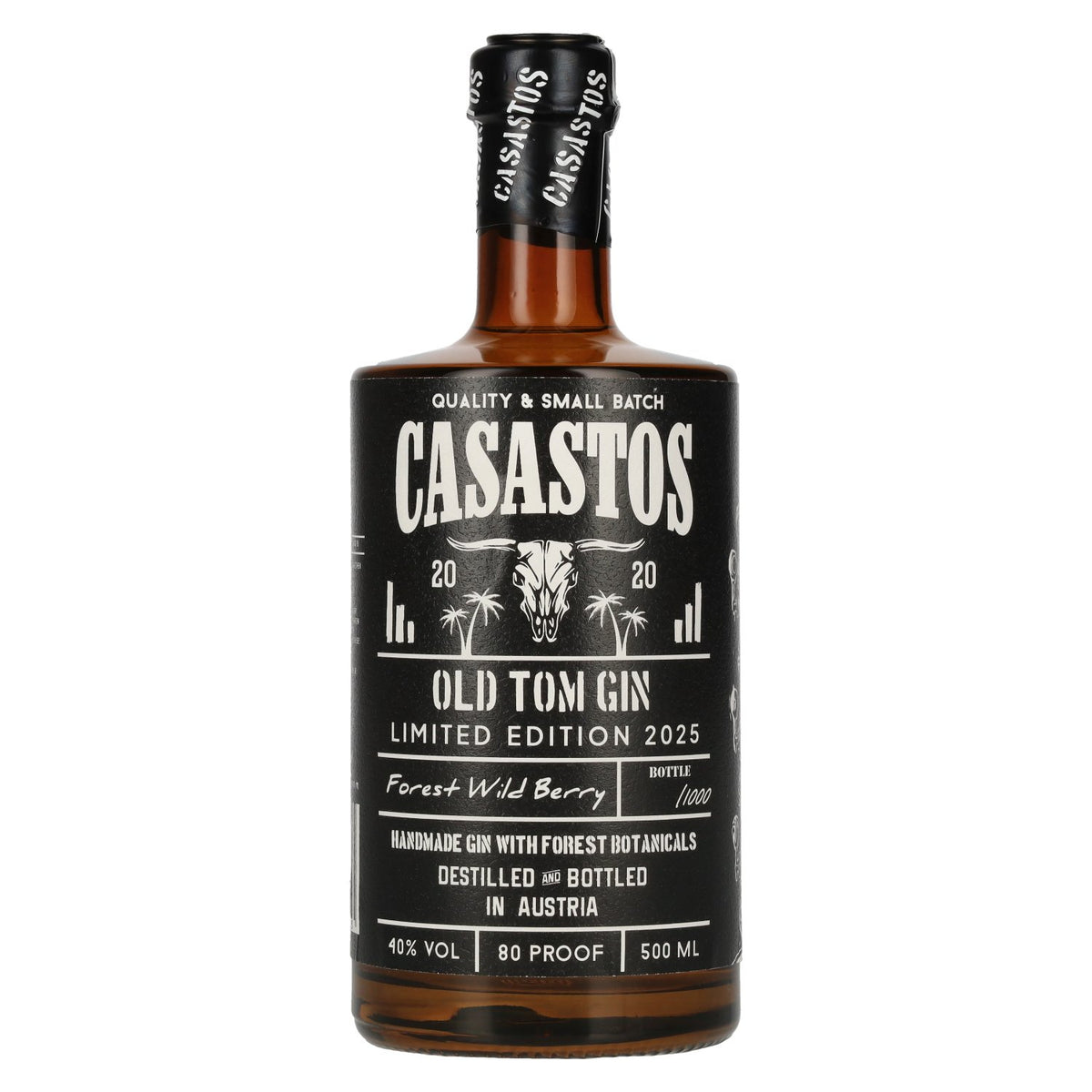 CASASTOS Old Tom Gin Forest Wild Berry Limited Edition 2025 40% Vol. 0.5l