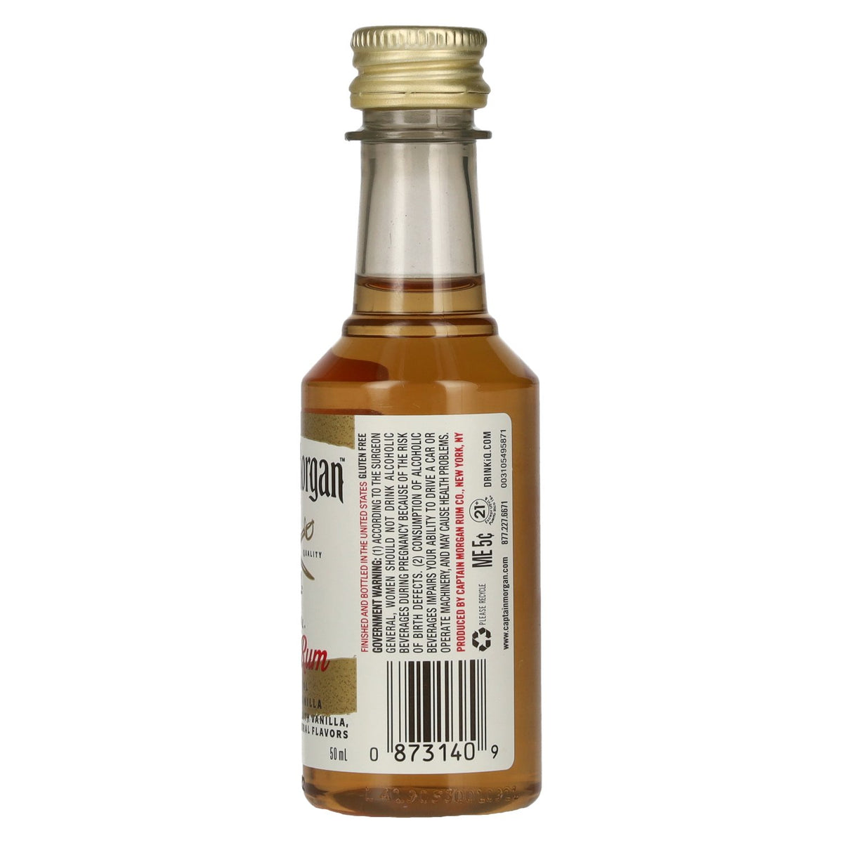 Captain Morgan Original Spiced Gold Spirit Drink 35% Vol. 0,05l PET