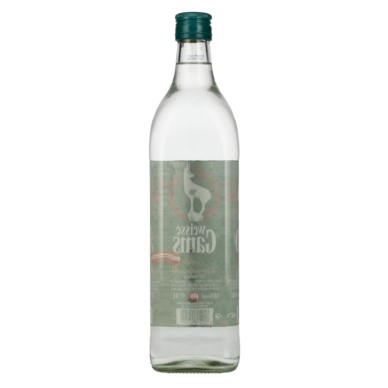 Weisse Gams Echter Alpenkräuter 38% Vol. 1l